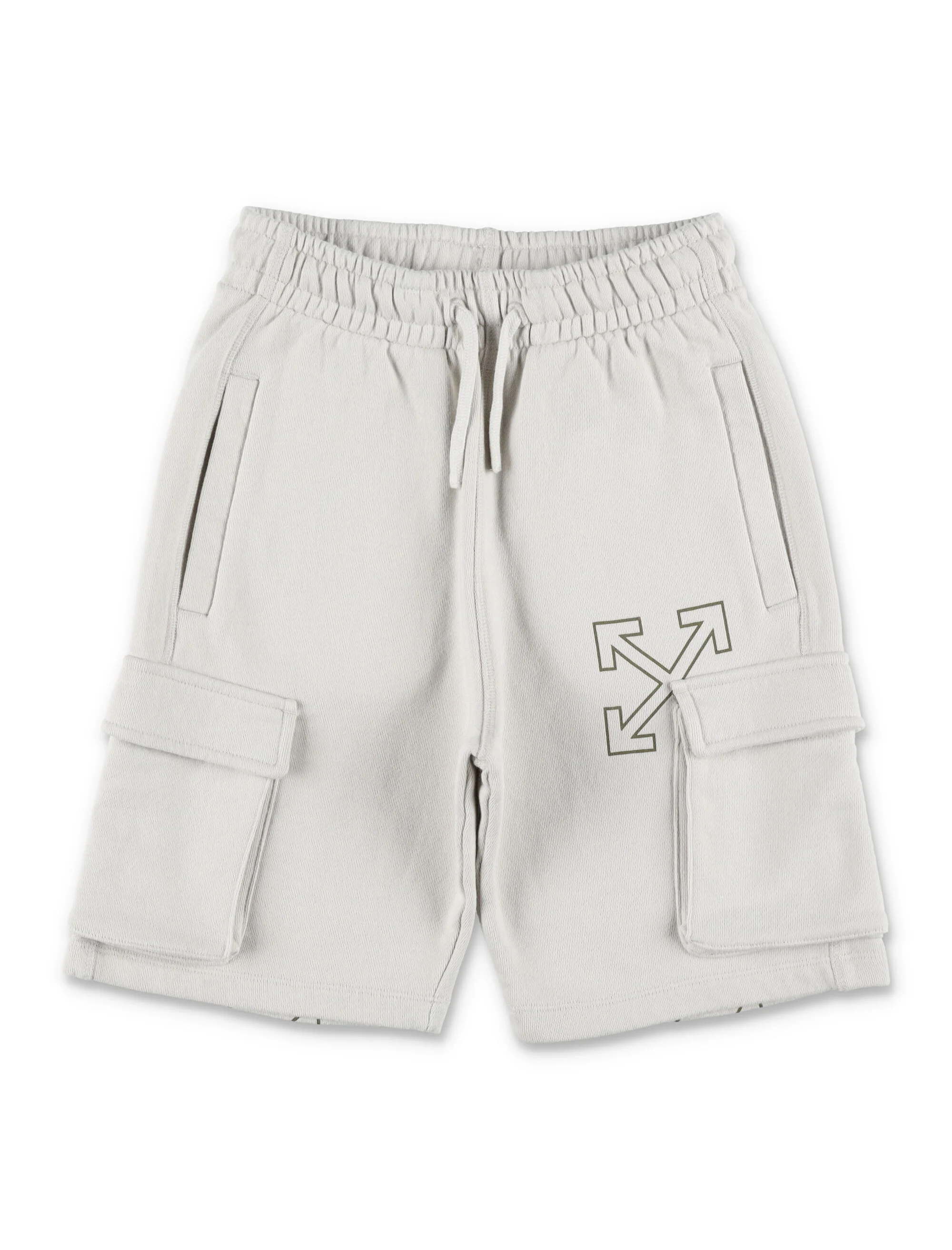 Off-white Mini Casual Shorts for Boys