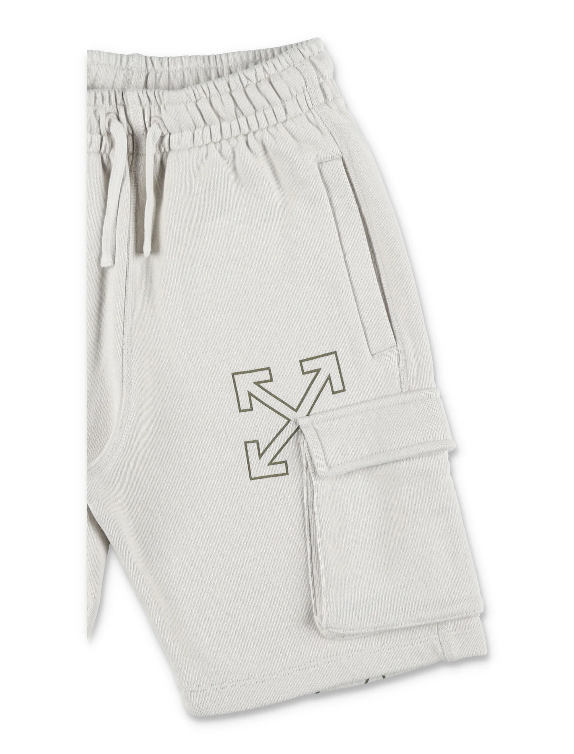 Off-white Mini Casual Shorts for Boys - Image 2