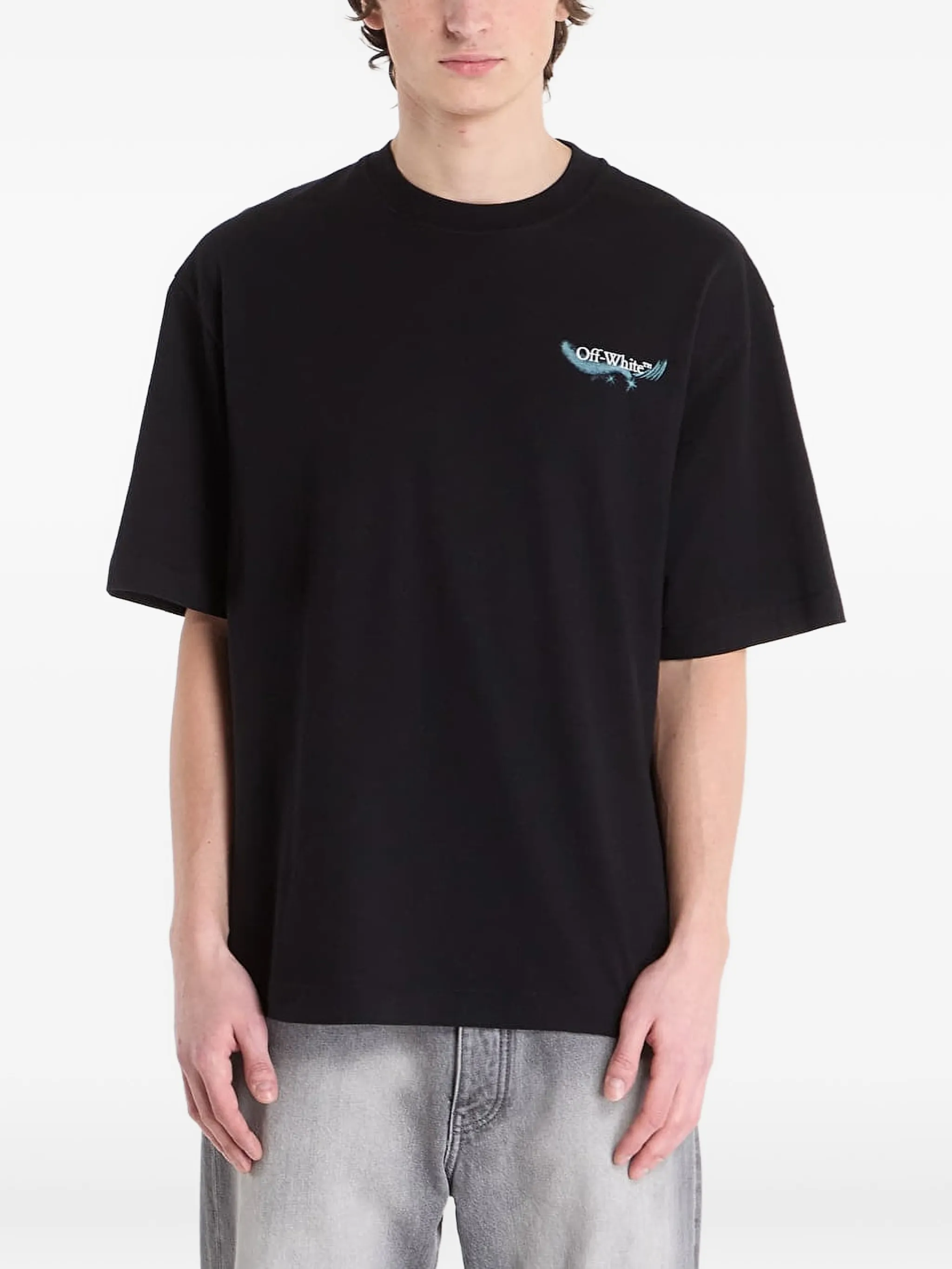 Off-white Moon Arrow Mini Short Sleeve Skate Tee