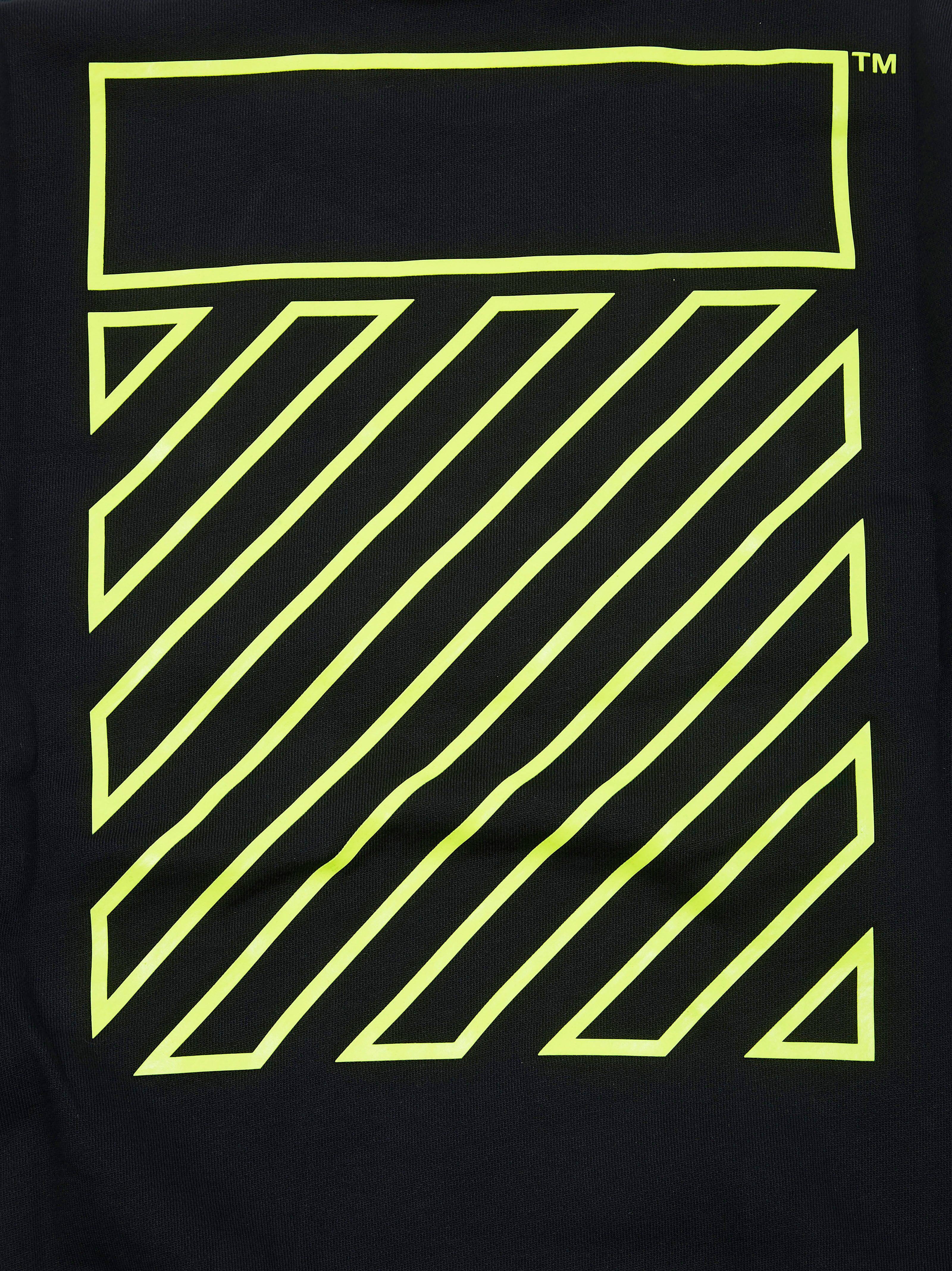 Off-white OFF and Diag Print Crewneck Sweatshirt - Image 3