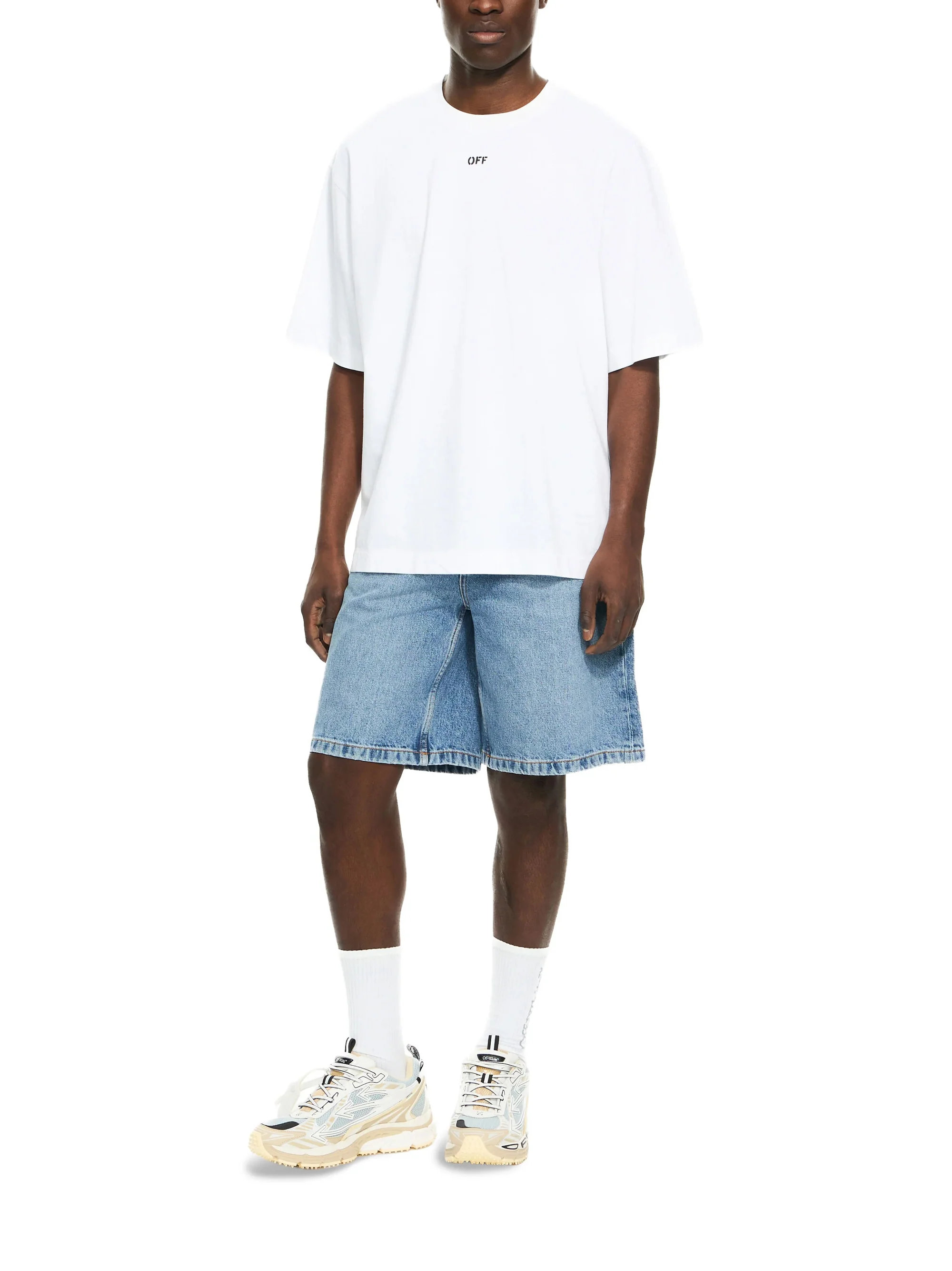 Off-white Off White Paint Arrow Skate T-shirt - Short Sleeve, Cotton - Image 2