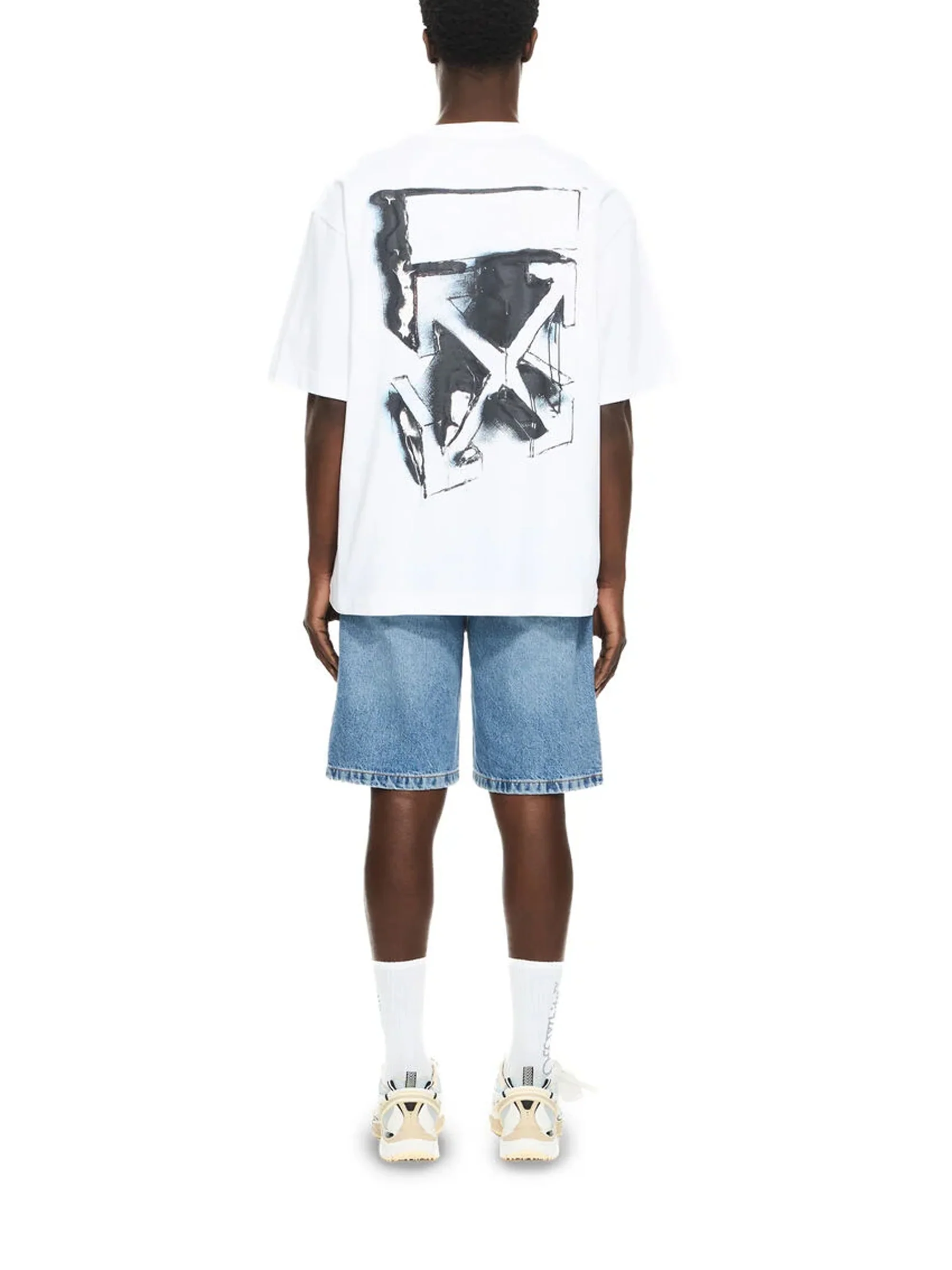 Off-white Off White Paint Arrow Skate T-shirt - Short Sleeve, Cotton - Image 3