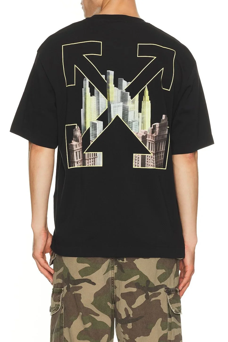 Off-white PaintTheCE ARROW SKATE Mini Short Sleeve Tee - Image 2