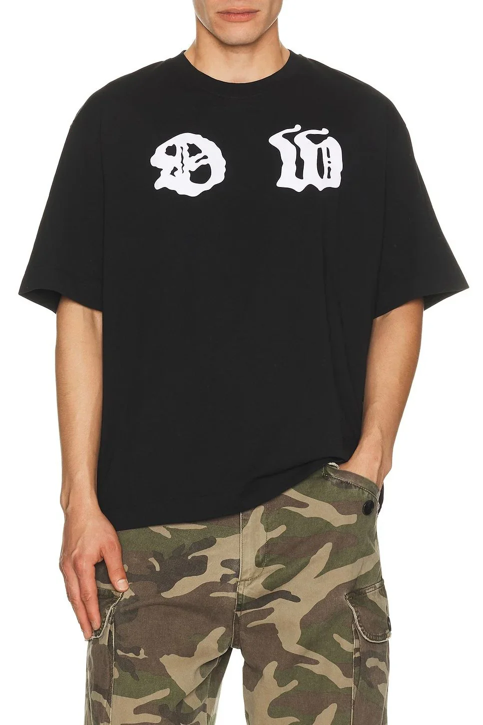 Off-white PaintTheCE ARROW SKATE Mini Short Sleeve Tee - Image 3