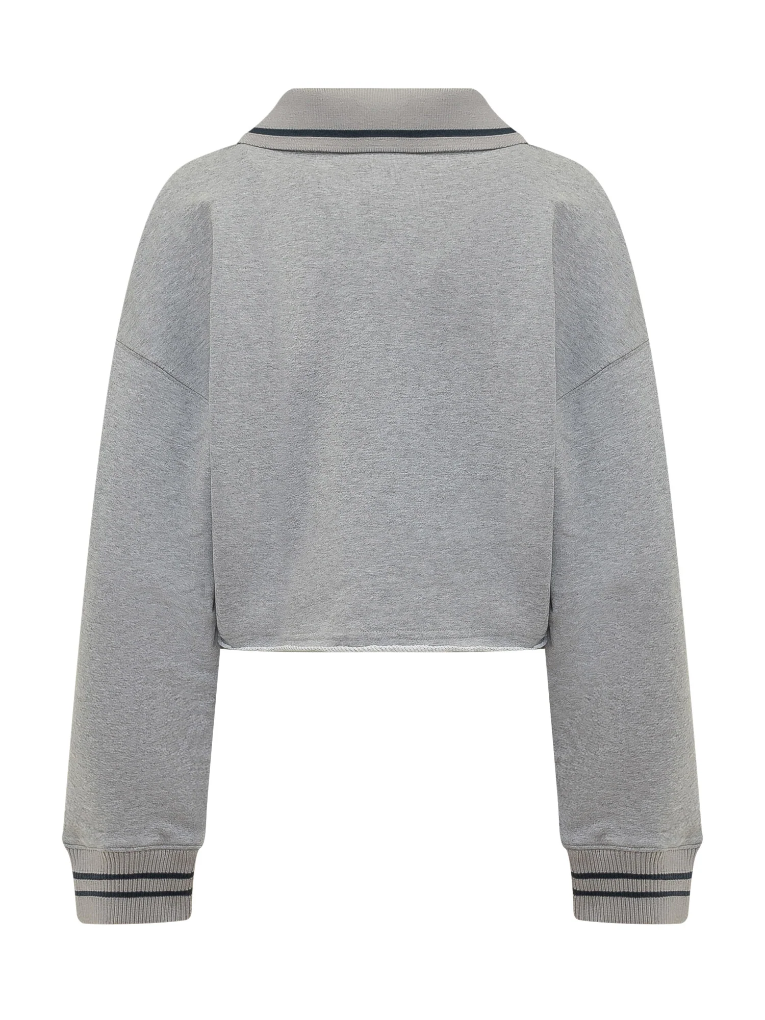 Off-white Relaxed Fit Sweatshirt with Logo - Image 2