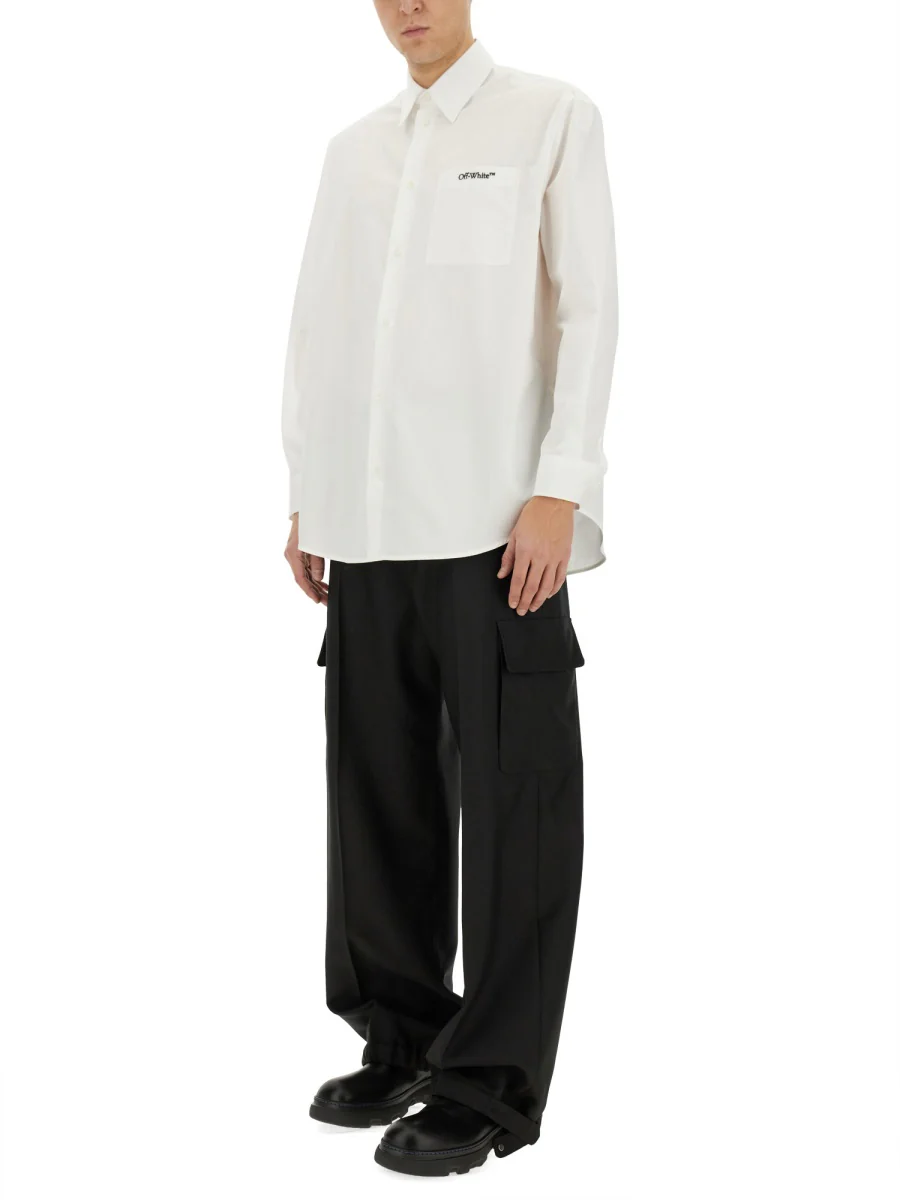 OFF-WHITE Shirt with Logo - Image 2