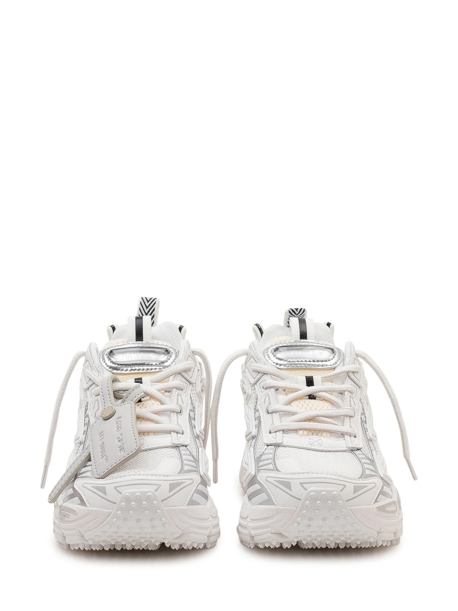 Off-white Sneaker 'Be Right Back' with Technical Inserts - SS26 Collection - Image 2
