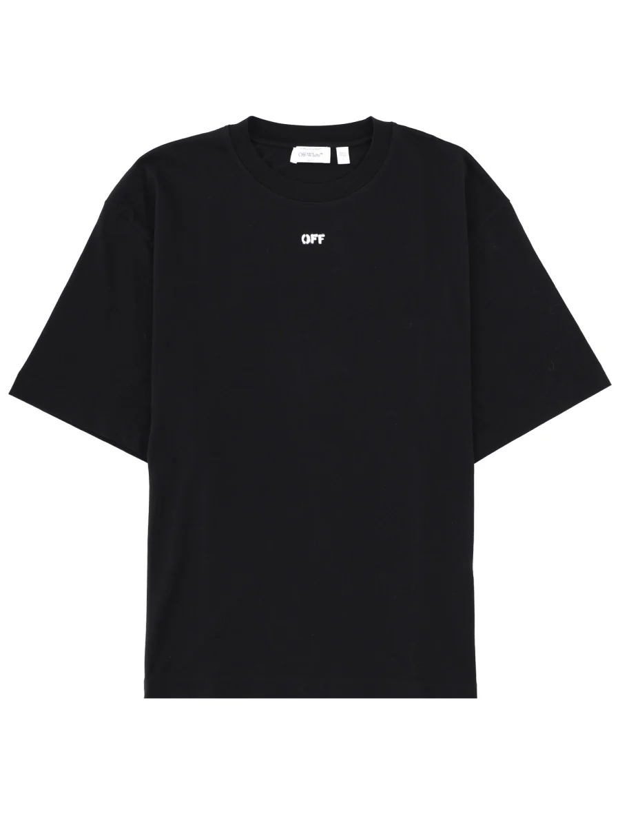 Off-white Sophisticated Graphic T-Shirt for Men