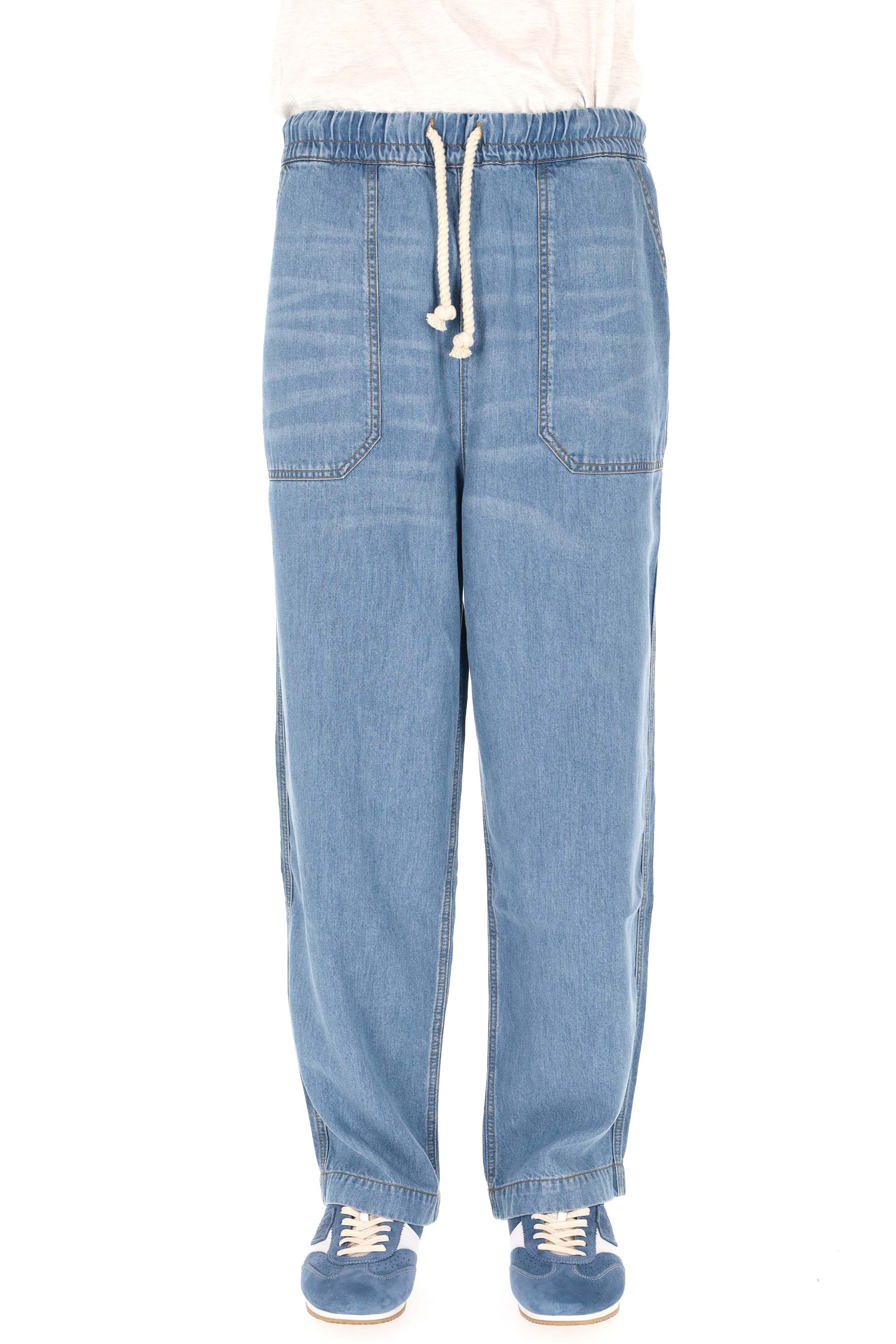 Officine Generale Denim Relaxed Fit Jeans