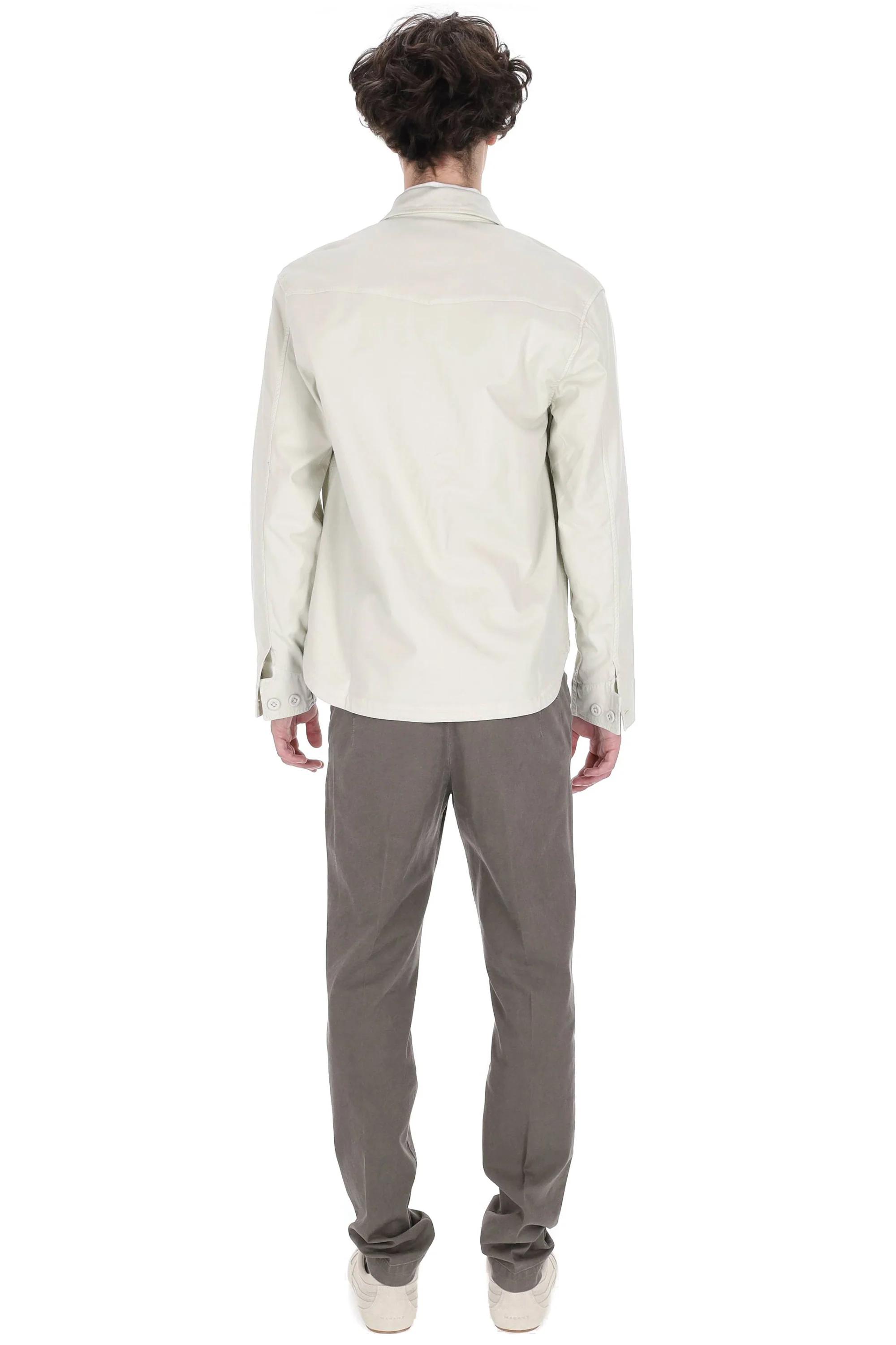 Officine Generale Men's Stylish Trench Coat - P26 Season - Image 4