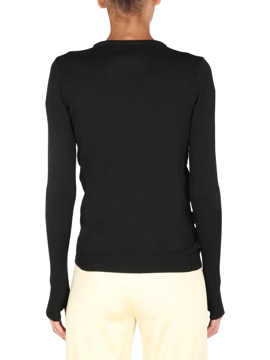 OPENING CEREMONY Embroidered Logo Cotton Sweatshirt - Image 3