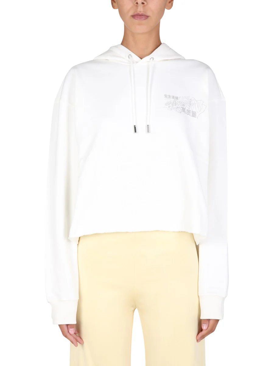 Opening Ceremony Flower Chair Print Hoodie