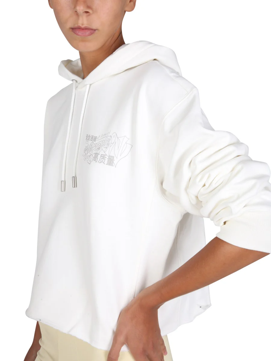 Opening Ceremony Flower Chair Print Hoodie - Image 4