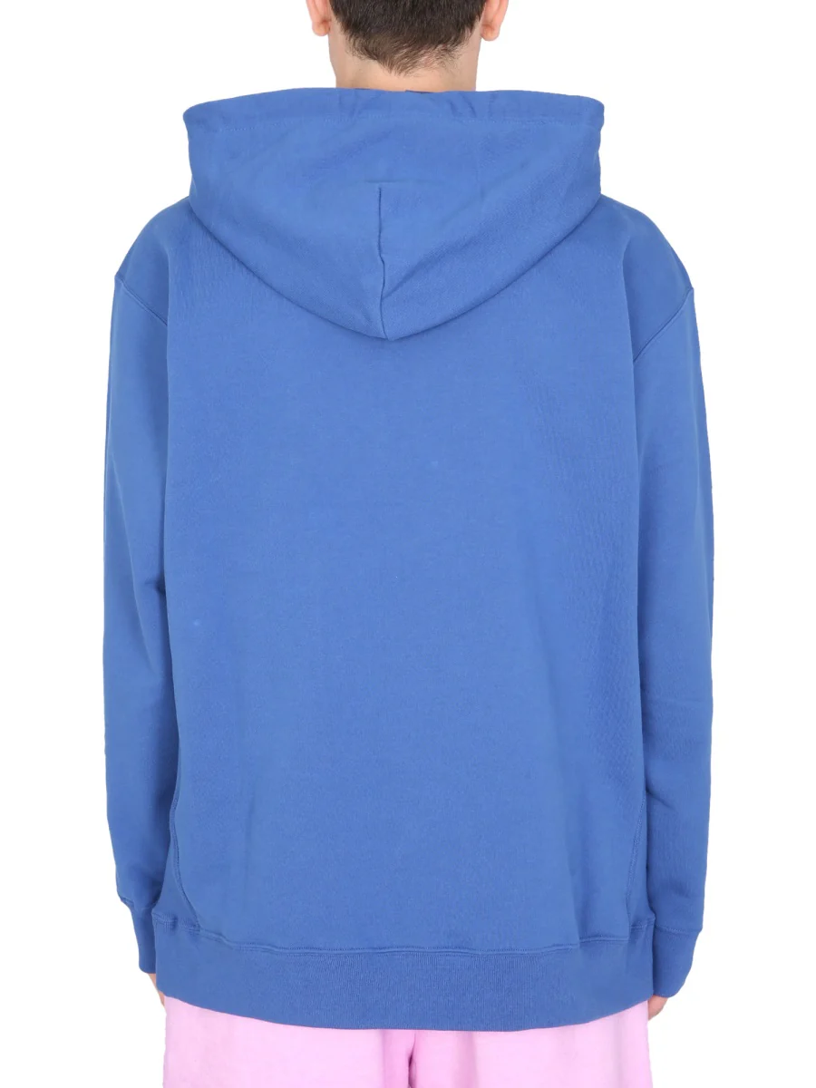 OPENING CEREMONY Logo Box Hoodie for Men - Image 3