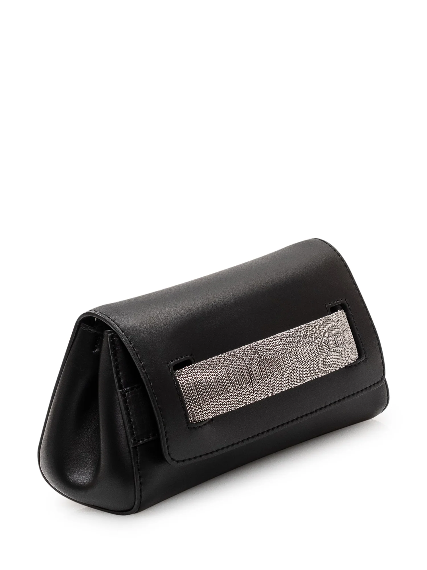 Orciani Mini Chain Handle Clutch Bag - Image 3