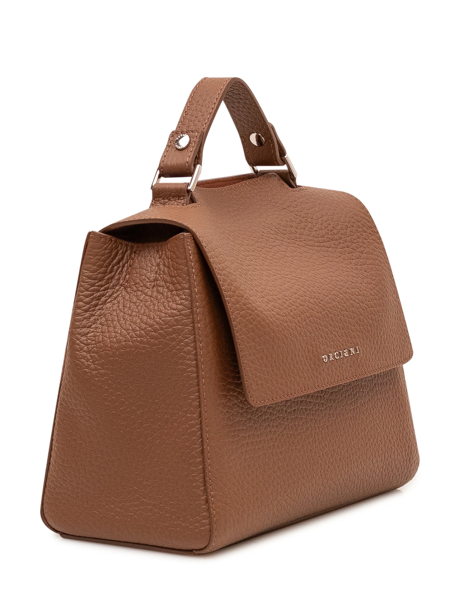 Orciani Mini Soft Handbag with Artistic Design - Image 3