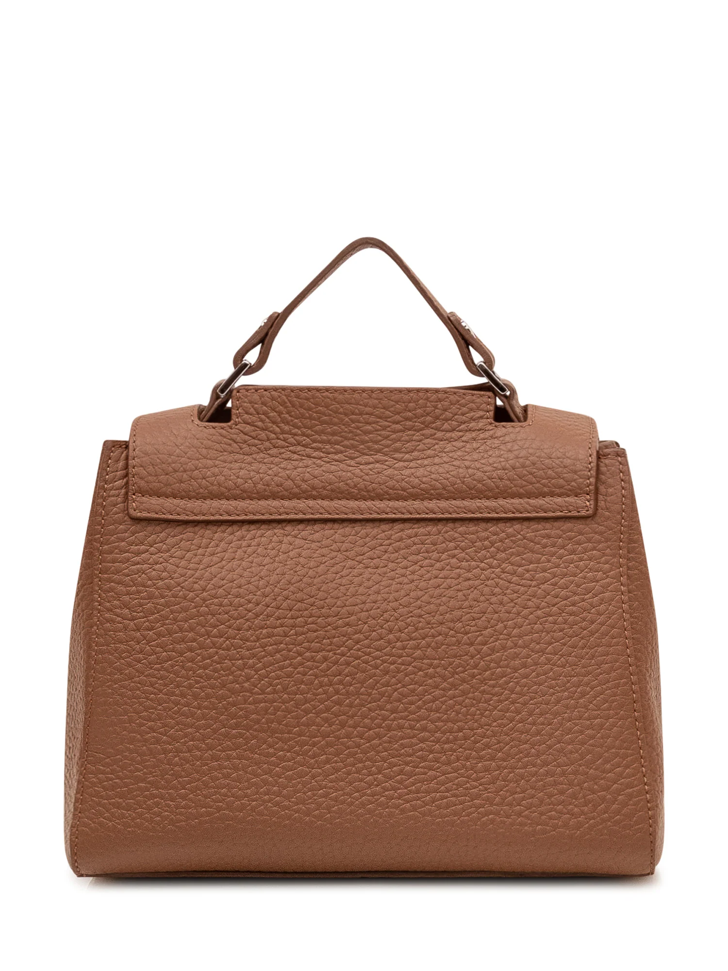 Orciani Mini Soft Handbag with Artistic Design - Image 4