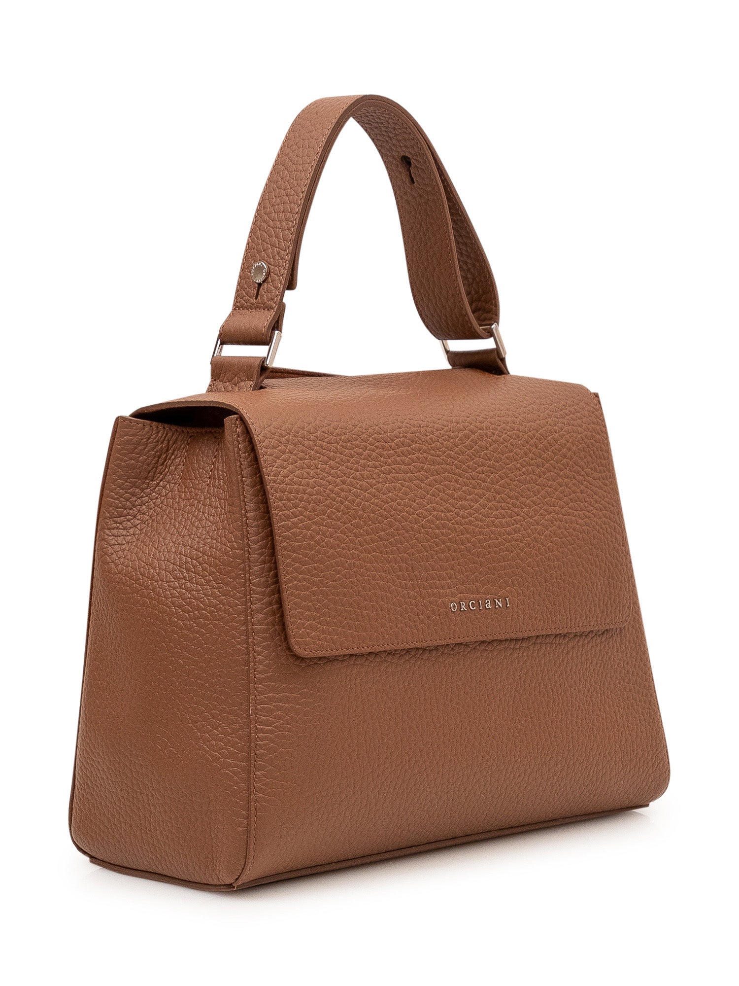 Orciani Mini Soft Shoulder Bag with Artistic Detailing - Image 3