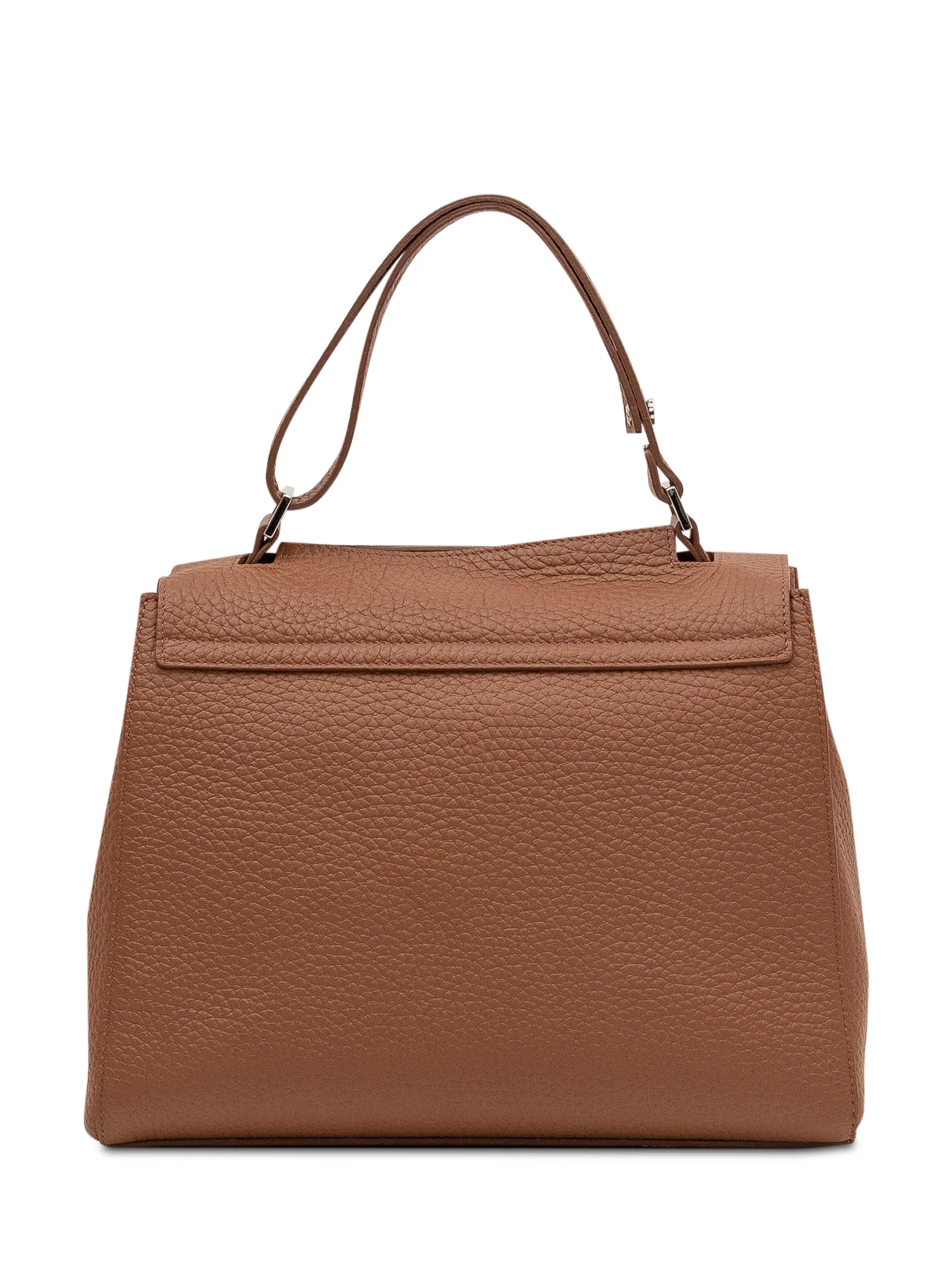 Orciani Mini Soft Shoulder Bag with Artistic Detailing - Image 4