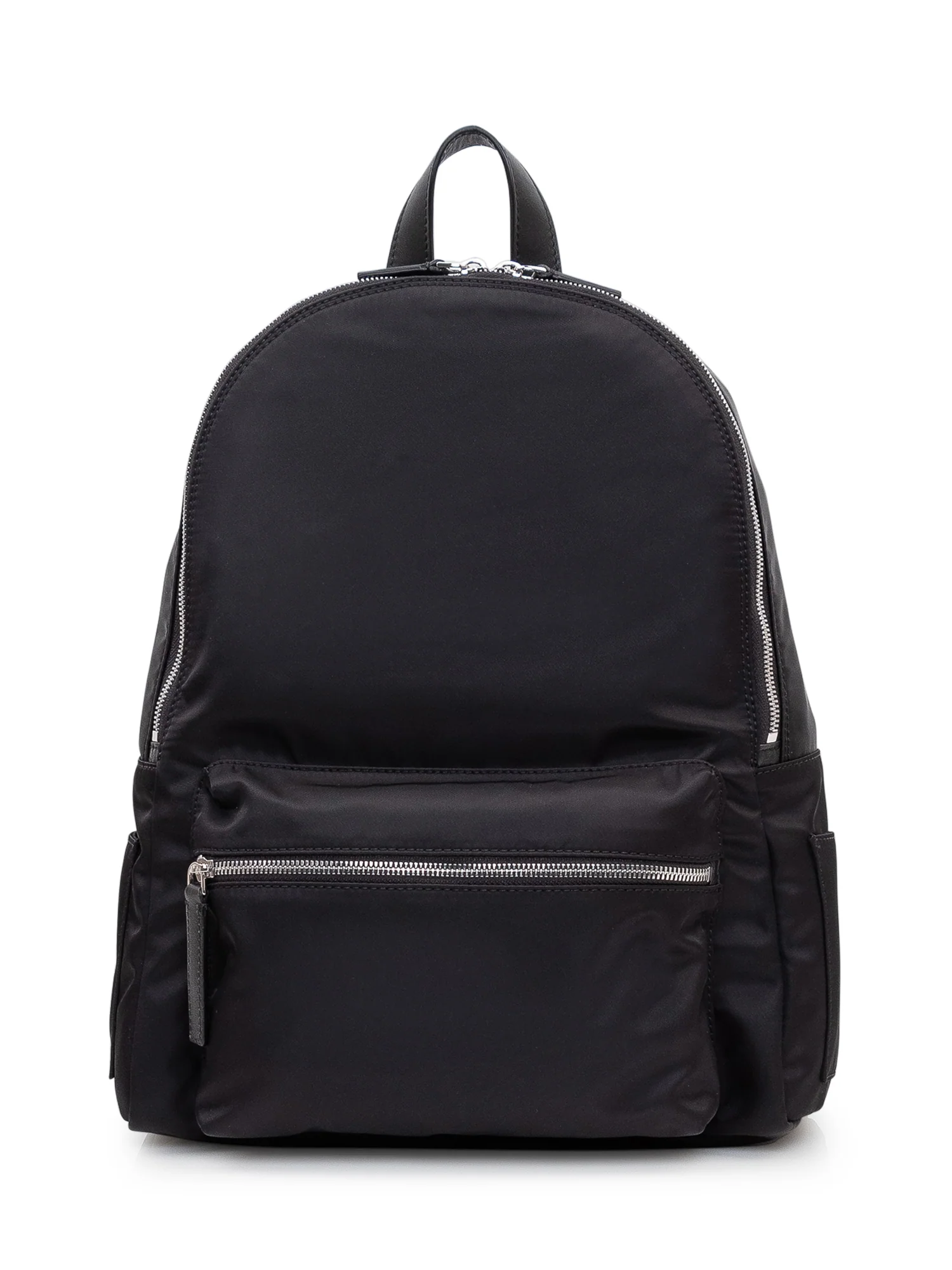 Orciani Sleek Mini Backpack with Front Pocket