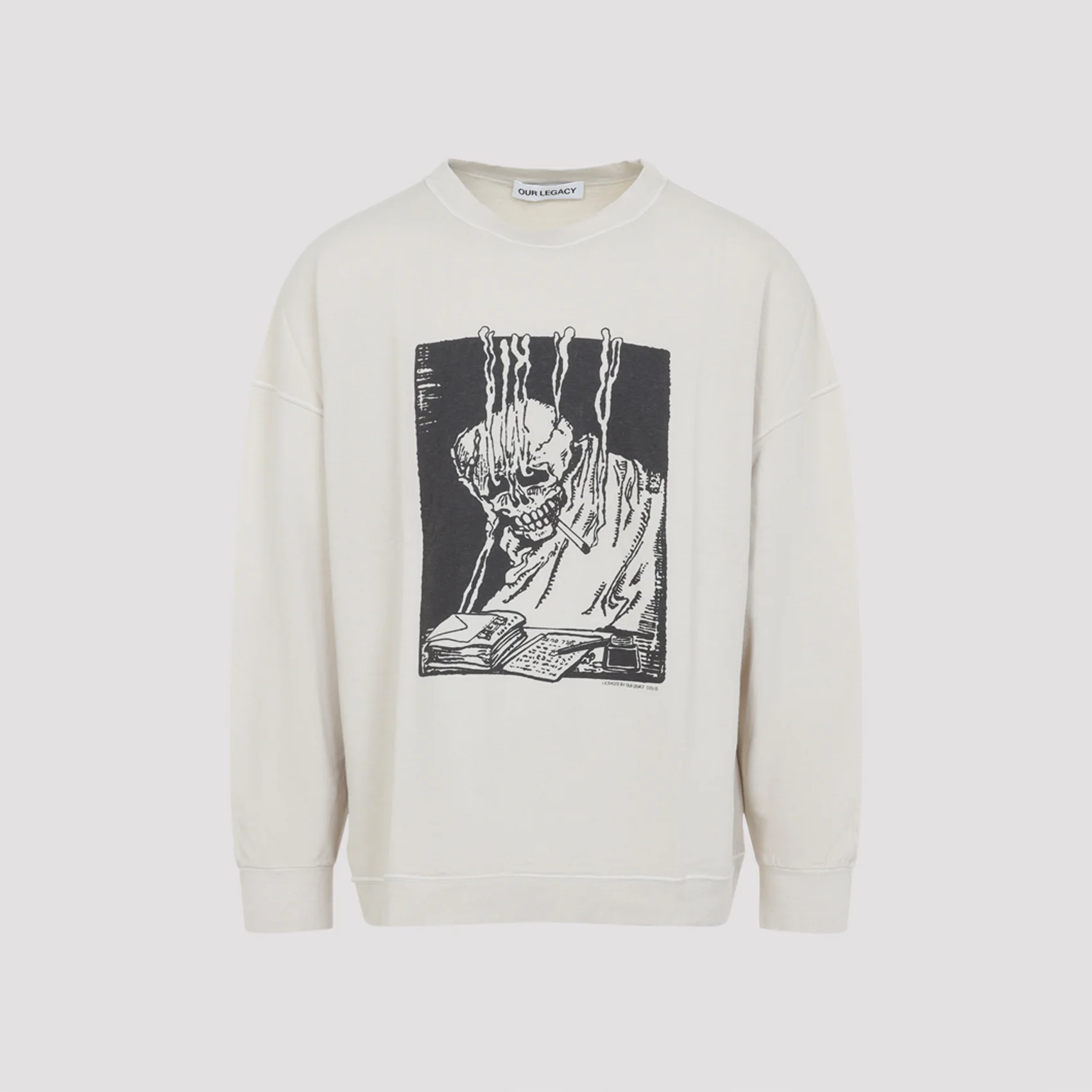 Our Legacy Angry Fan Mail Slack Sweatshirt