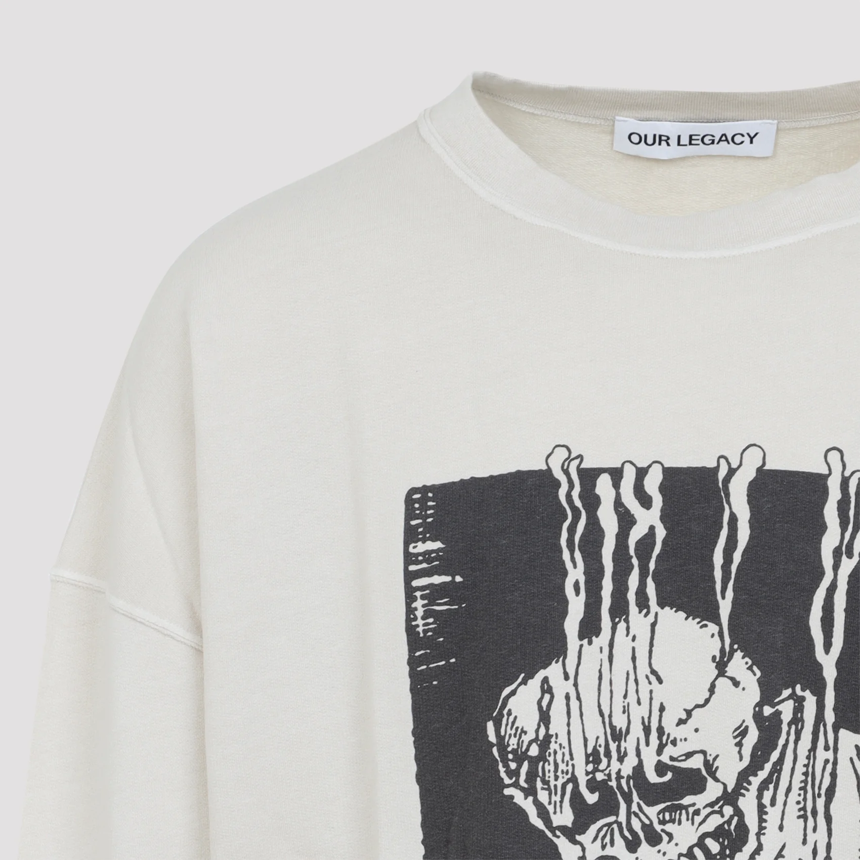 Our Legacy Angry Fan Mail Slack Sweatshirt - Image 5