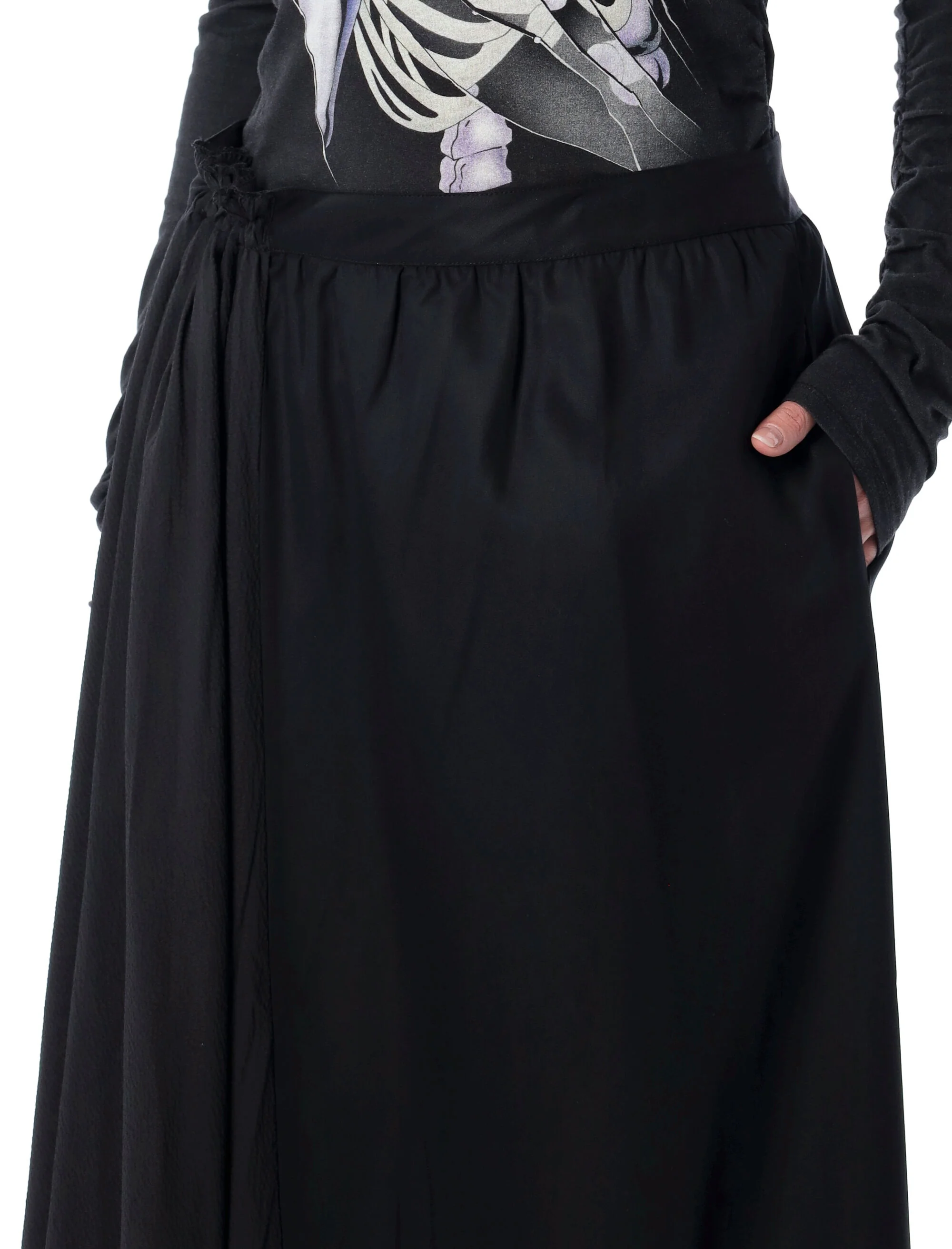 Our Legacy Beach Skirt Draping Lyocell - Image 3