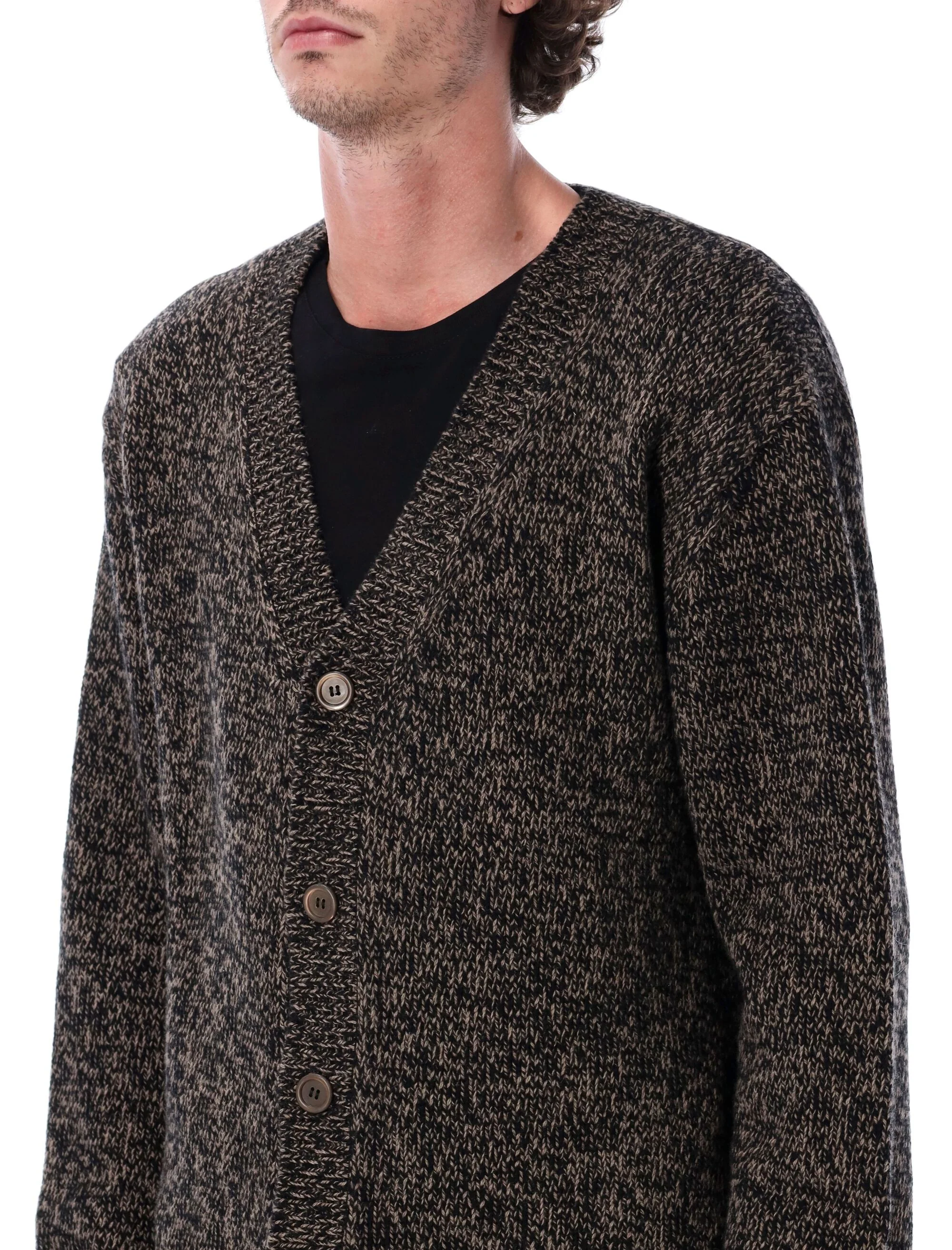 Our Legacy Bear Twist Mouline Wool Cardigan - Image 3