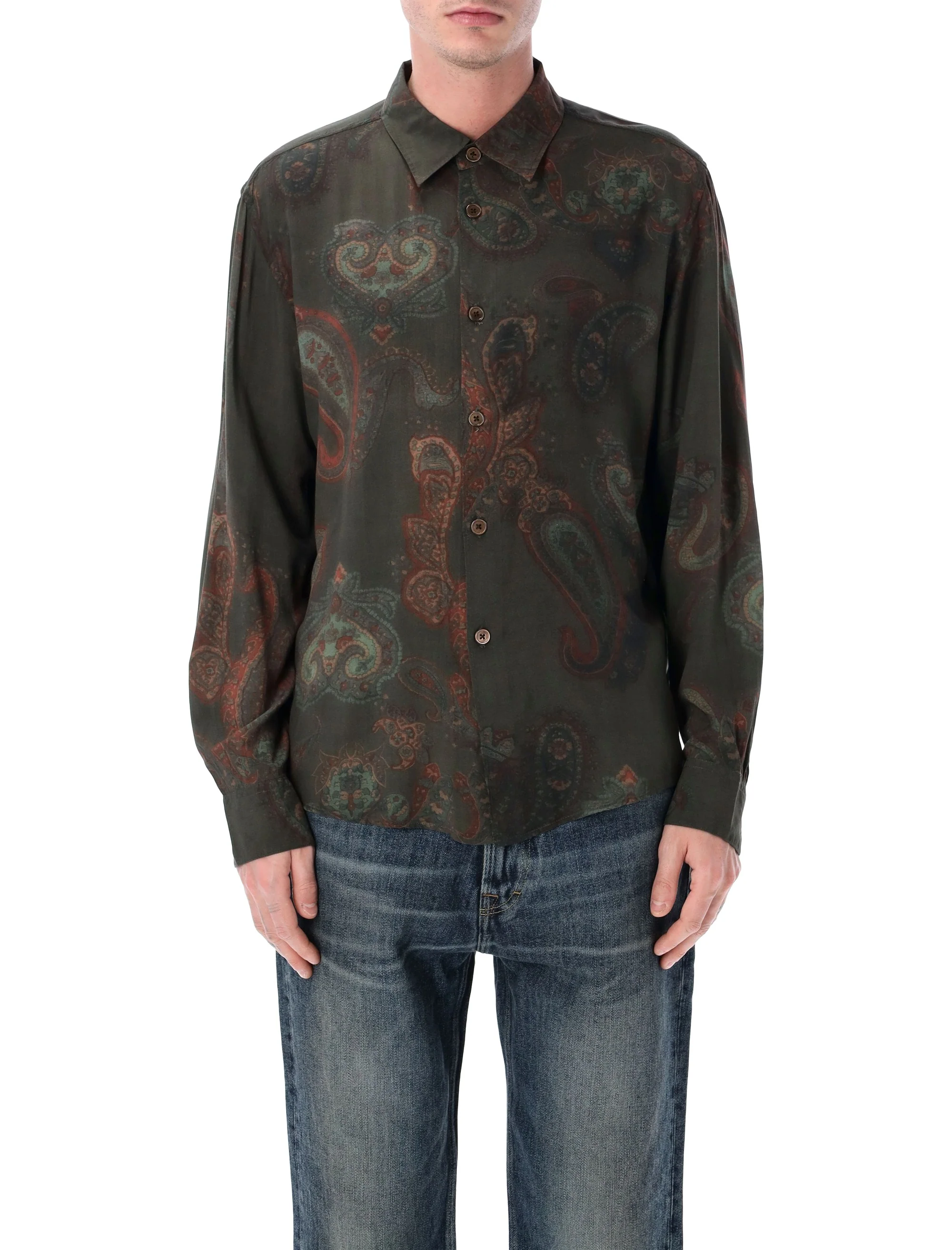 Our Legacy Beyond Shirt Forgotten Paisley Print