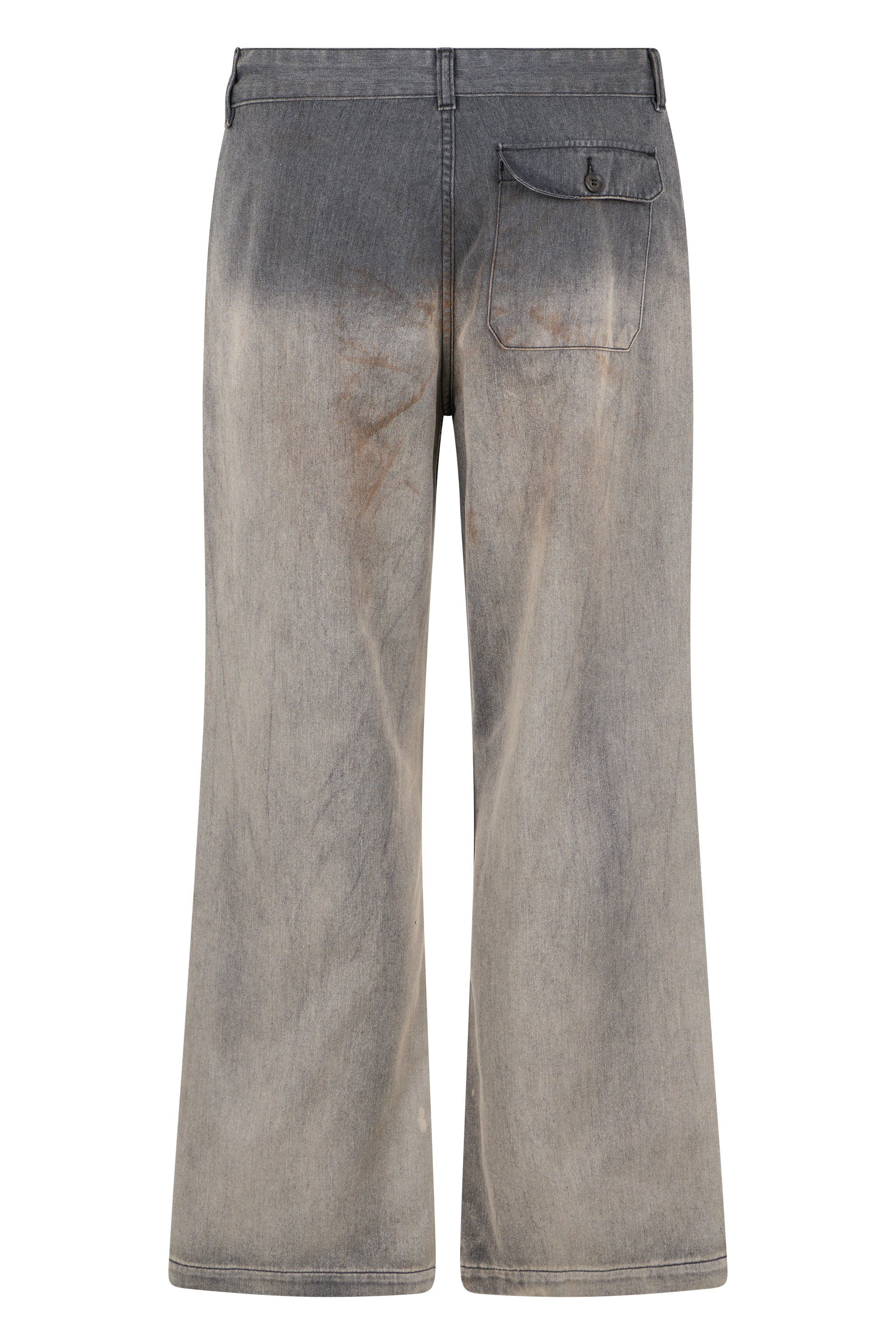 Our Legacy Chino Paintnts in Washed Fabric - Loose Fit - Image 2