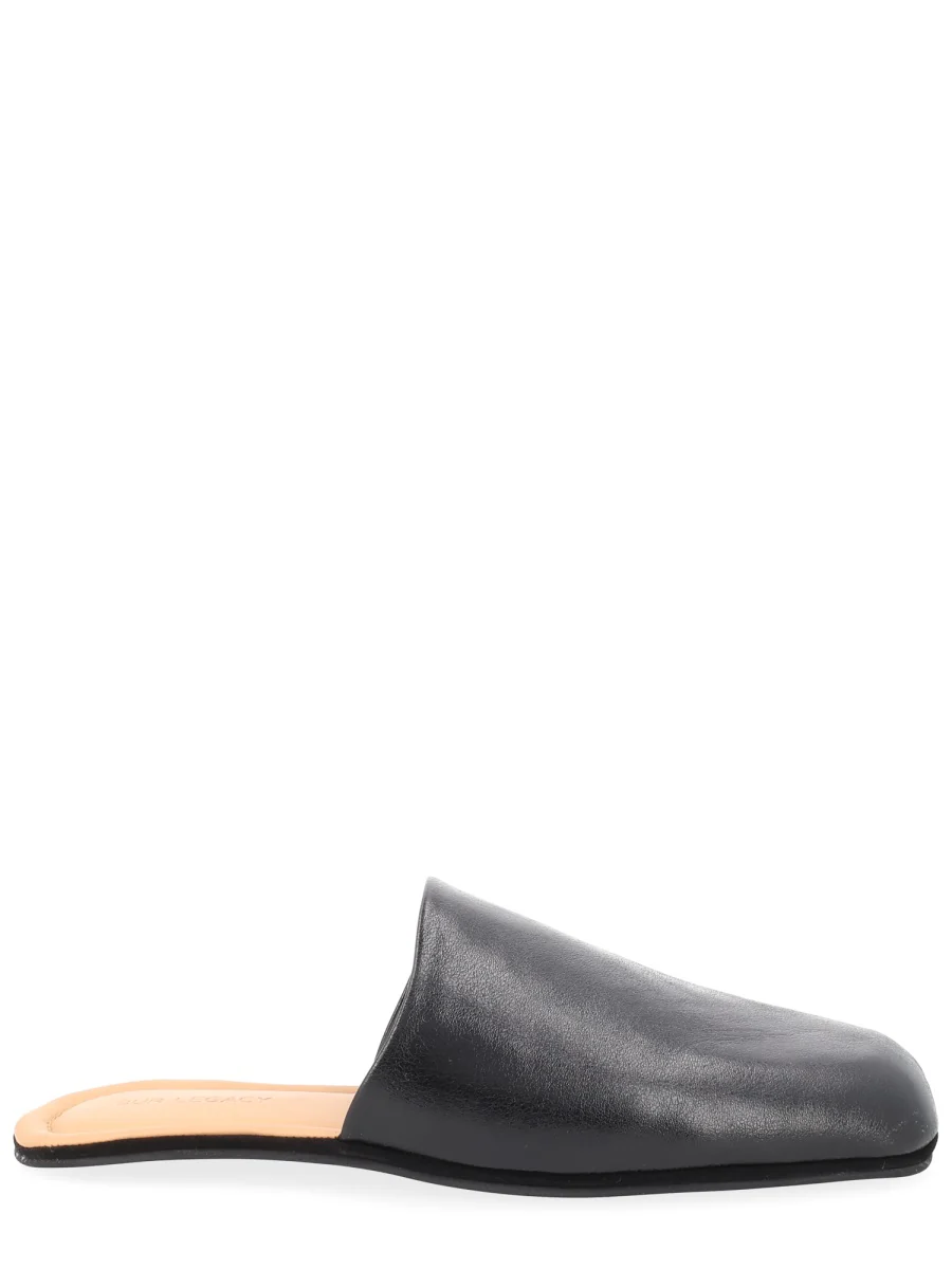 OUR LEGACY Cigarr Slipper Sombre Satin Bovine