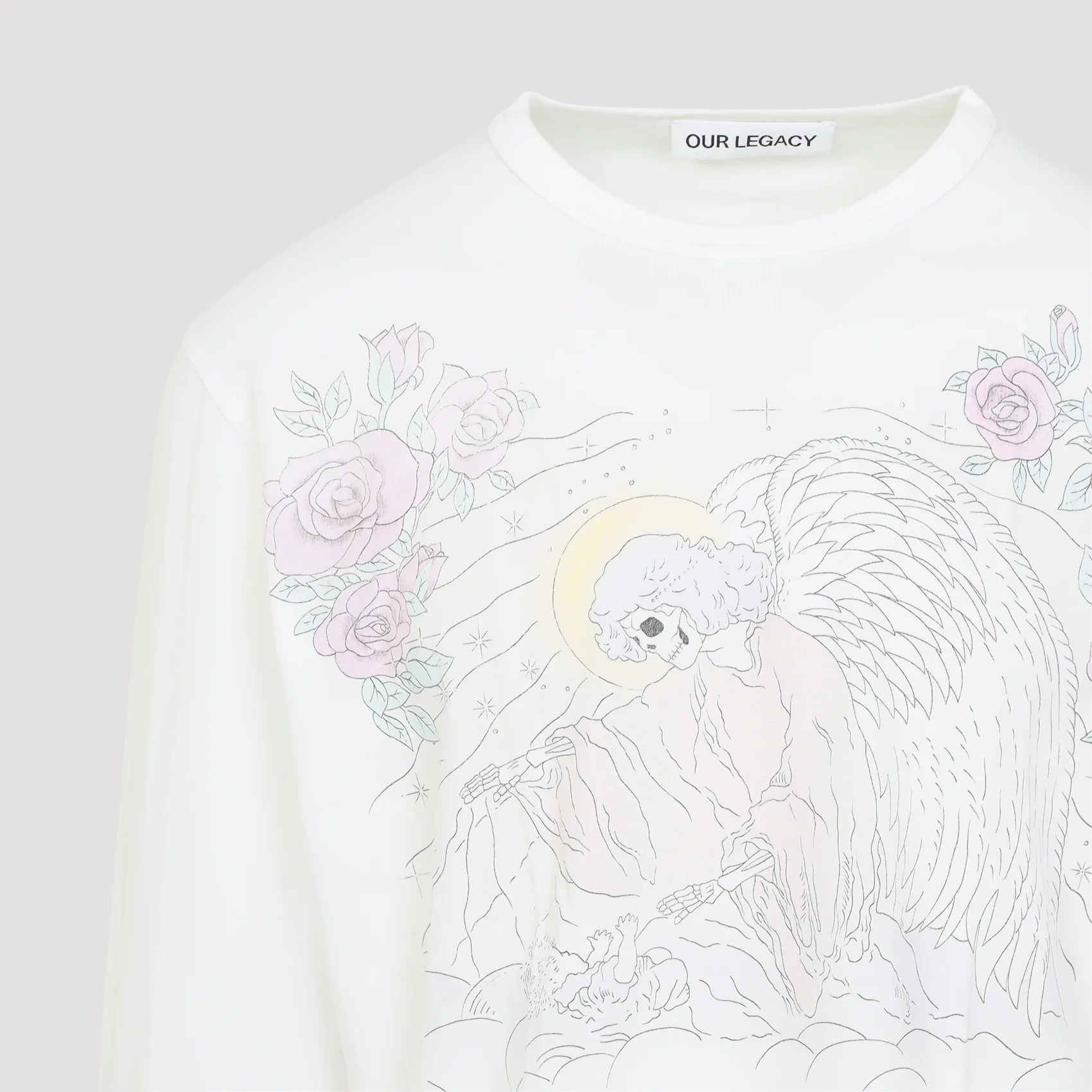 Our Legacy Cruise Long-sleeve Printed T-shirt - Image 5
