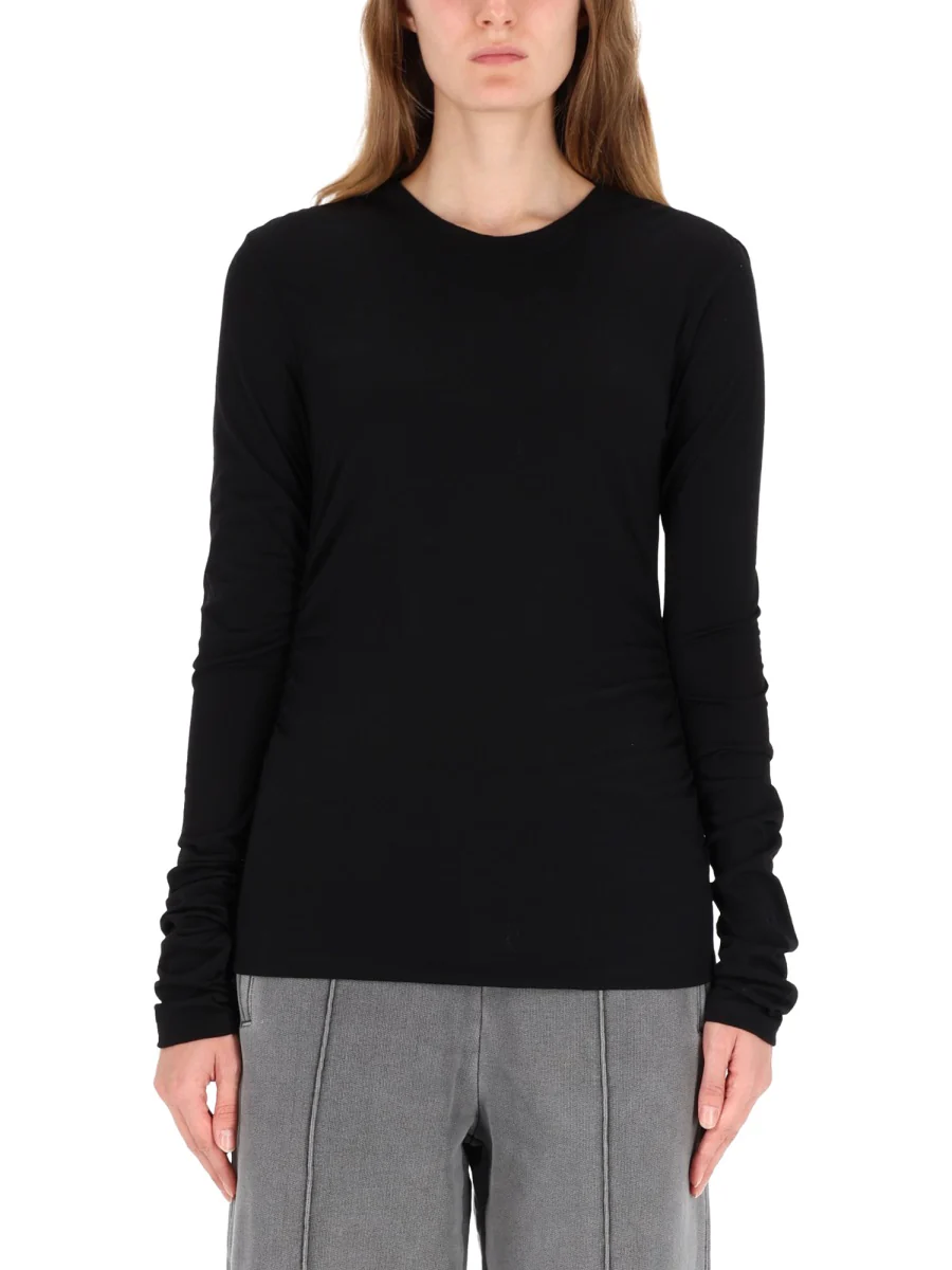 Our Legacy Elegant Wool Blend Jersey T-Shirt