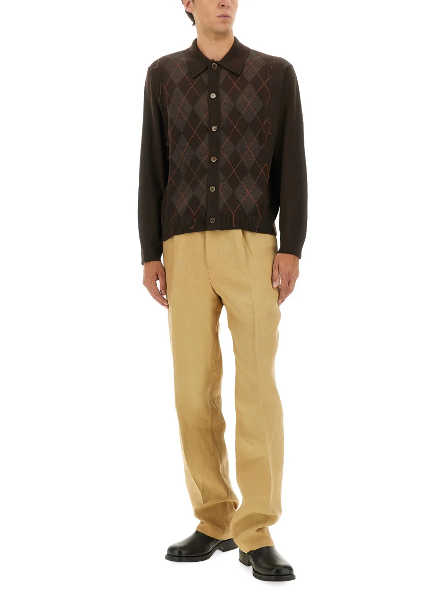 OUR LEGACY Evening Polo - Argyle Fine Wool - Image 2