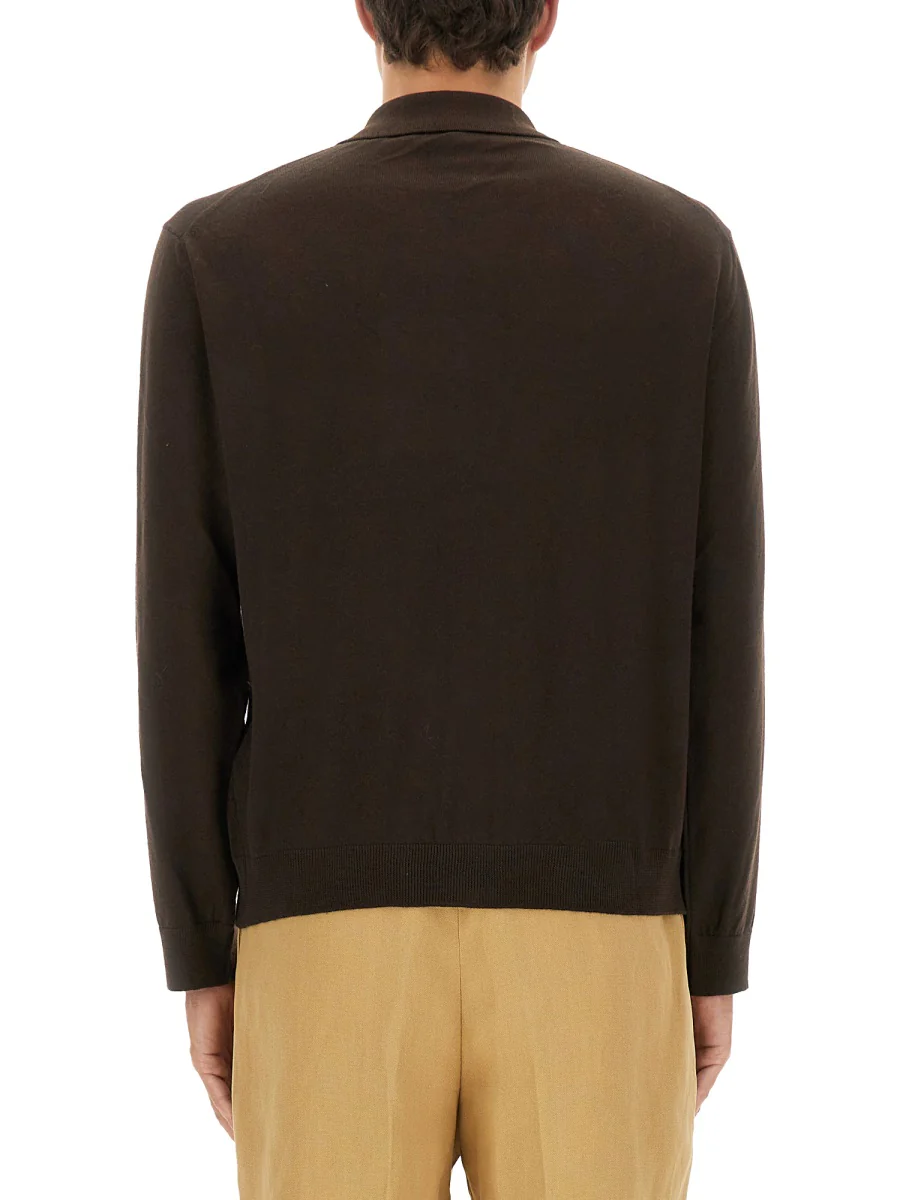 OUR LEGACY Evening Polo - Argyle Fine Wool - Image 7