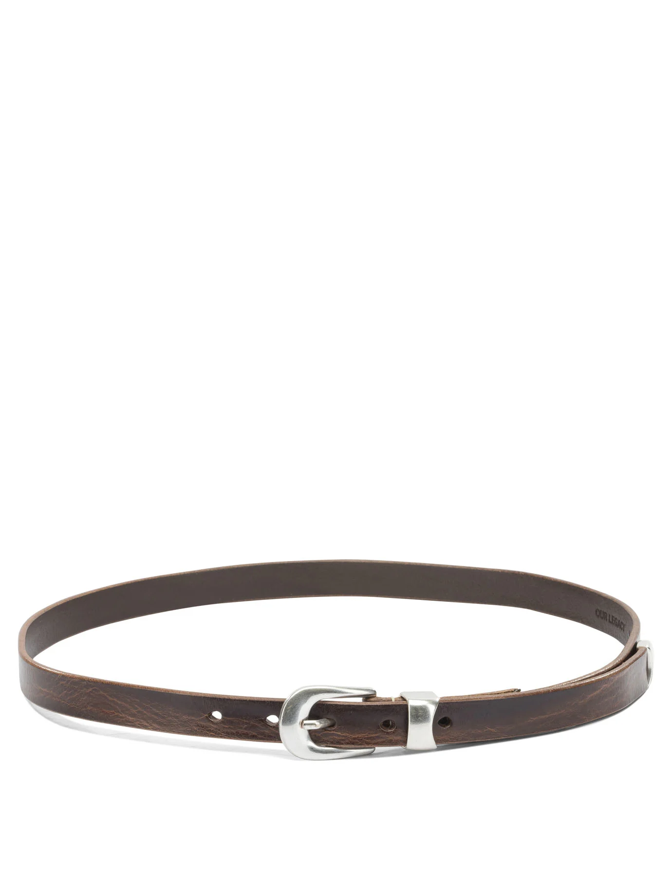 Our Legacy Leather Belt - 80/90/100 cm