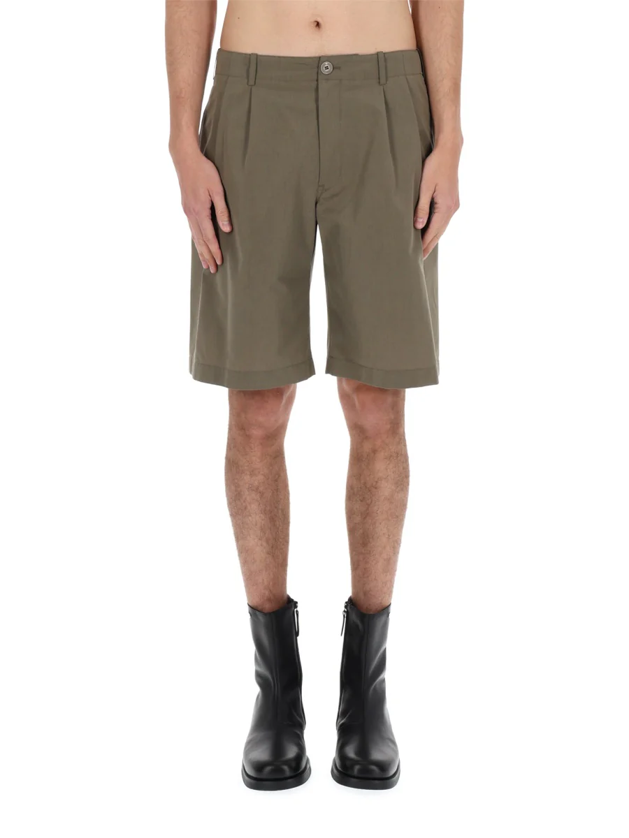 OUR LEGACY Ponte Shorts Balance Woolcot - Image 3