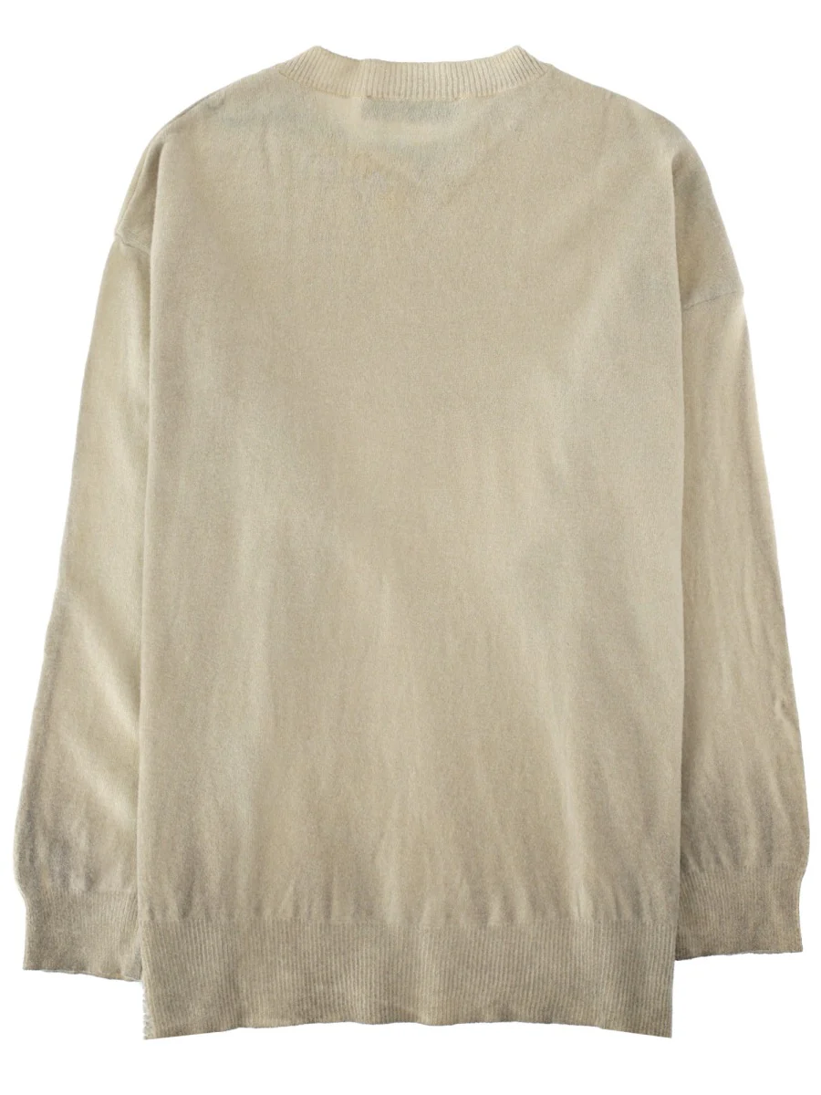Our Legacy Slant Knit Moss Spray Dye Cherub Wool - Image 2