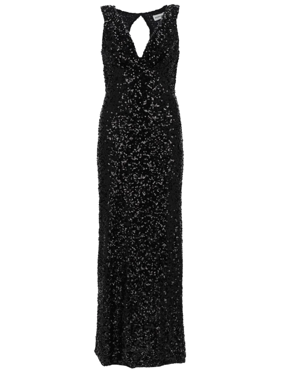 P.a.r.o.s.h. Full Sequin Long Dress