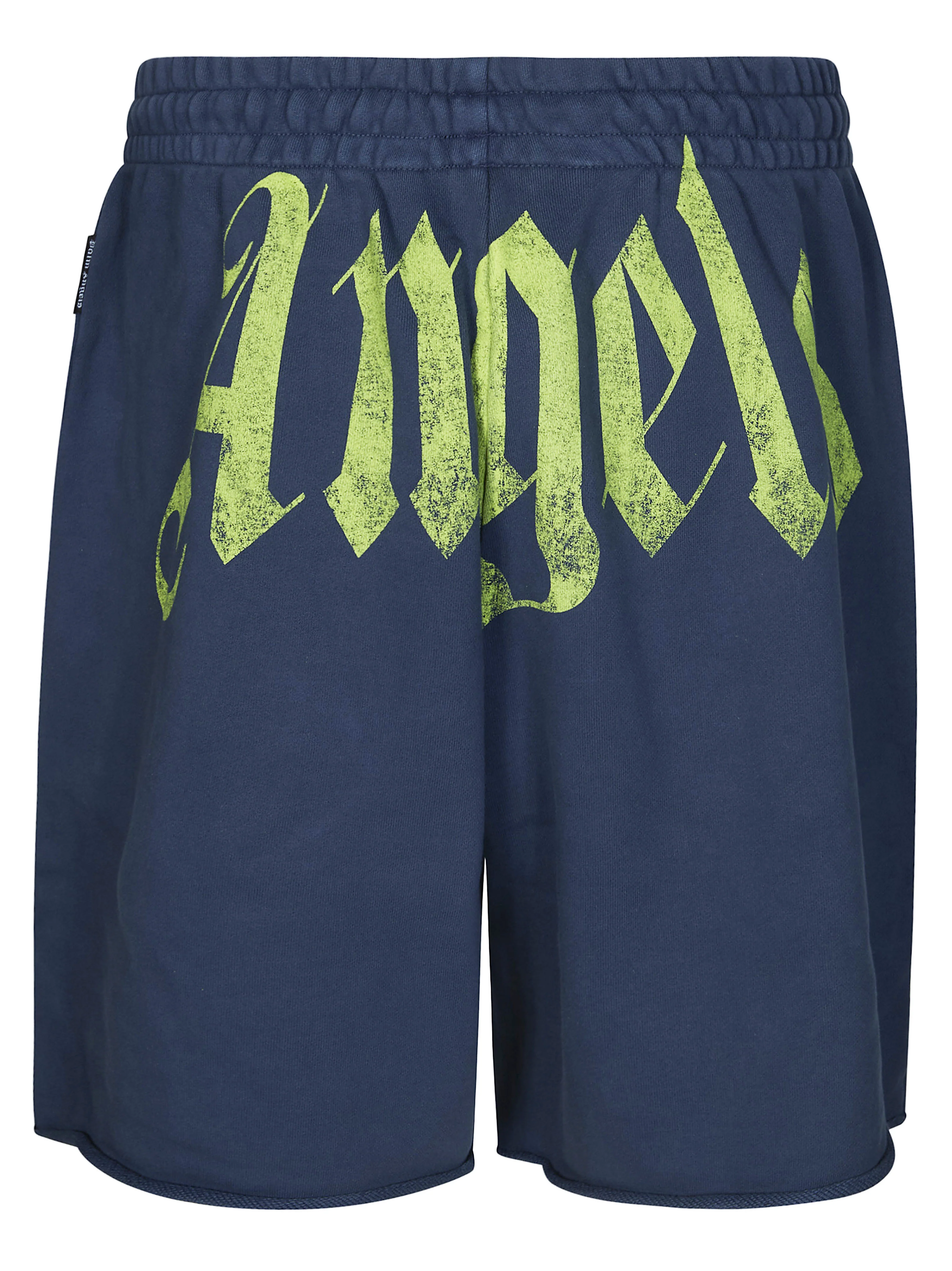 Palm Angels Big Waist Logo Sweat Shorts - Image 2