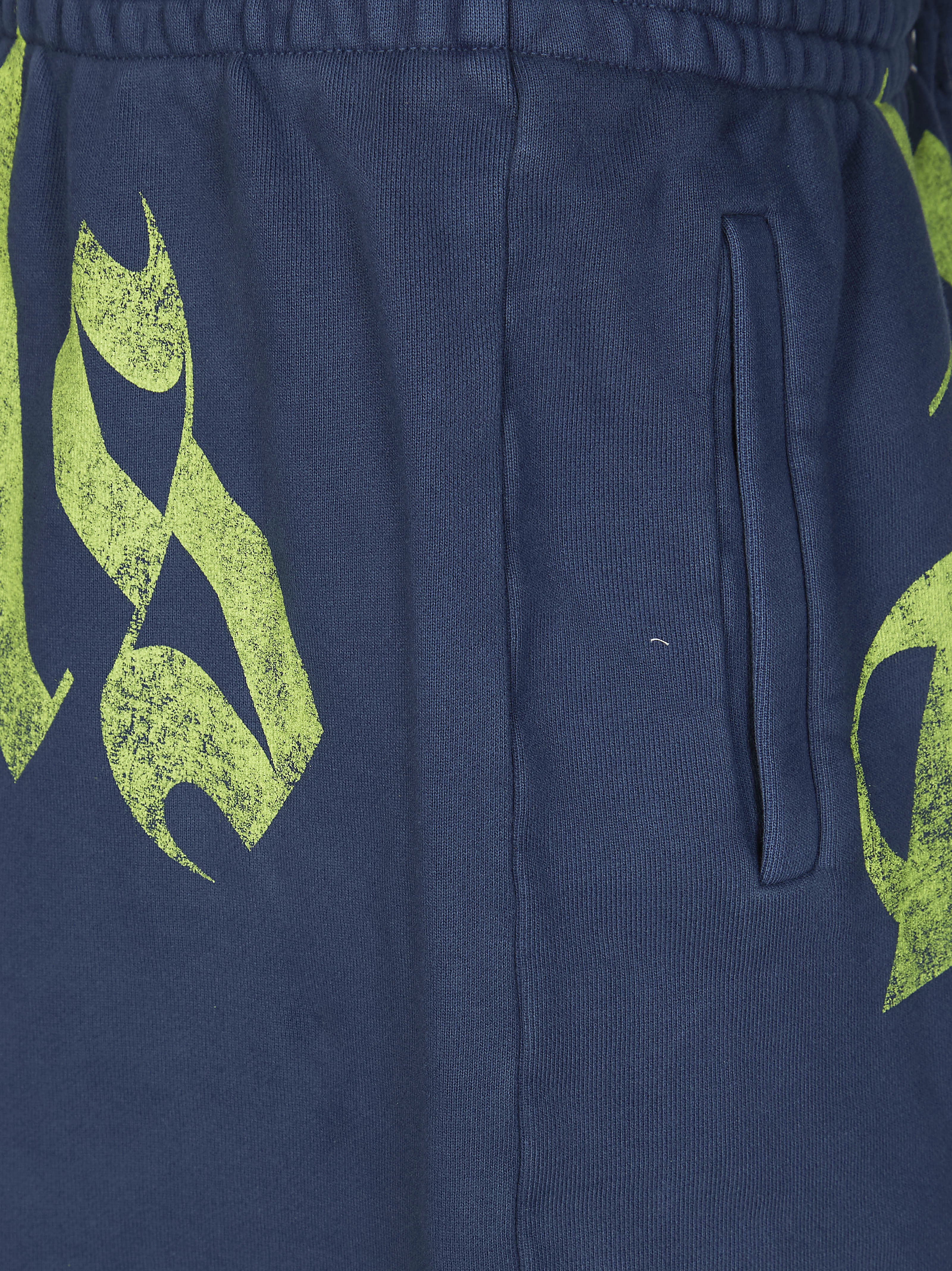 Palm Angels Big Waist Logo Sweat Shorts - Image 3