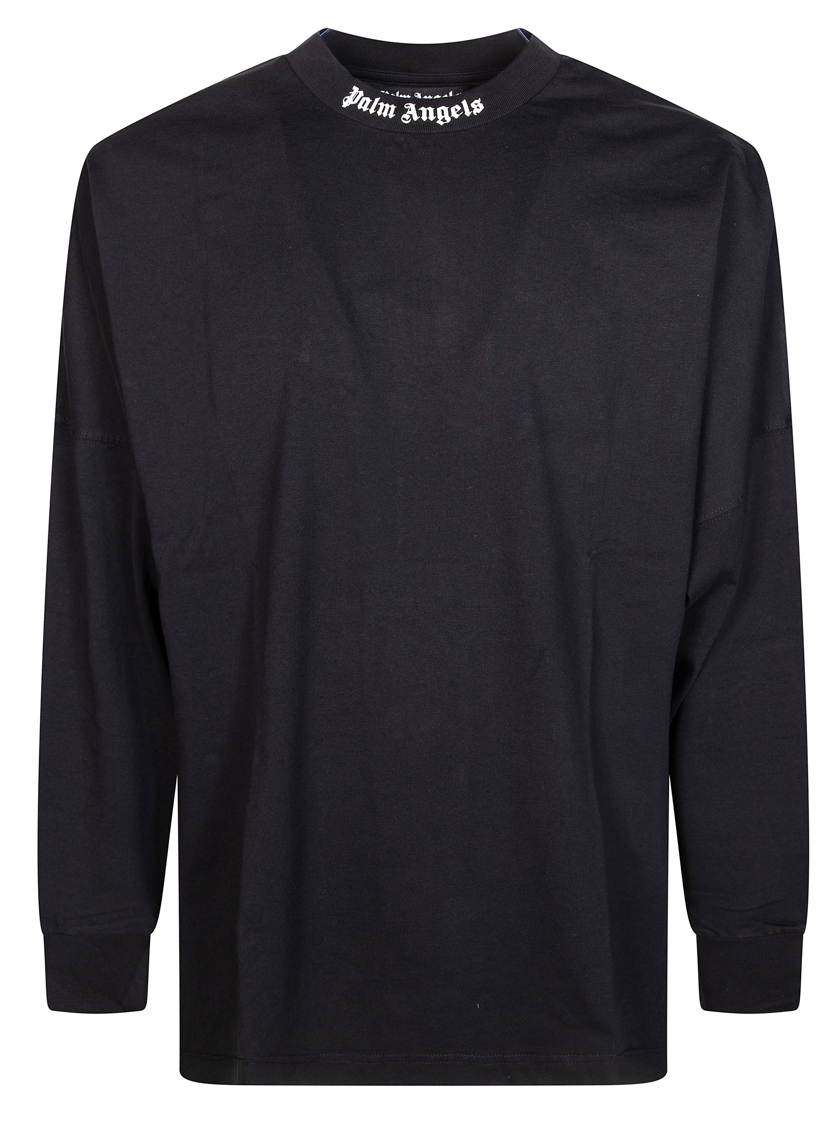 Palm Angels Classic Logo Long-Sleeved T-Shirt