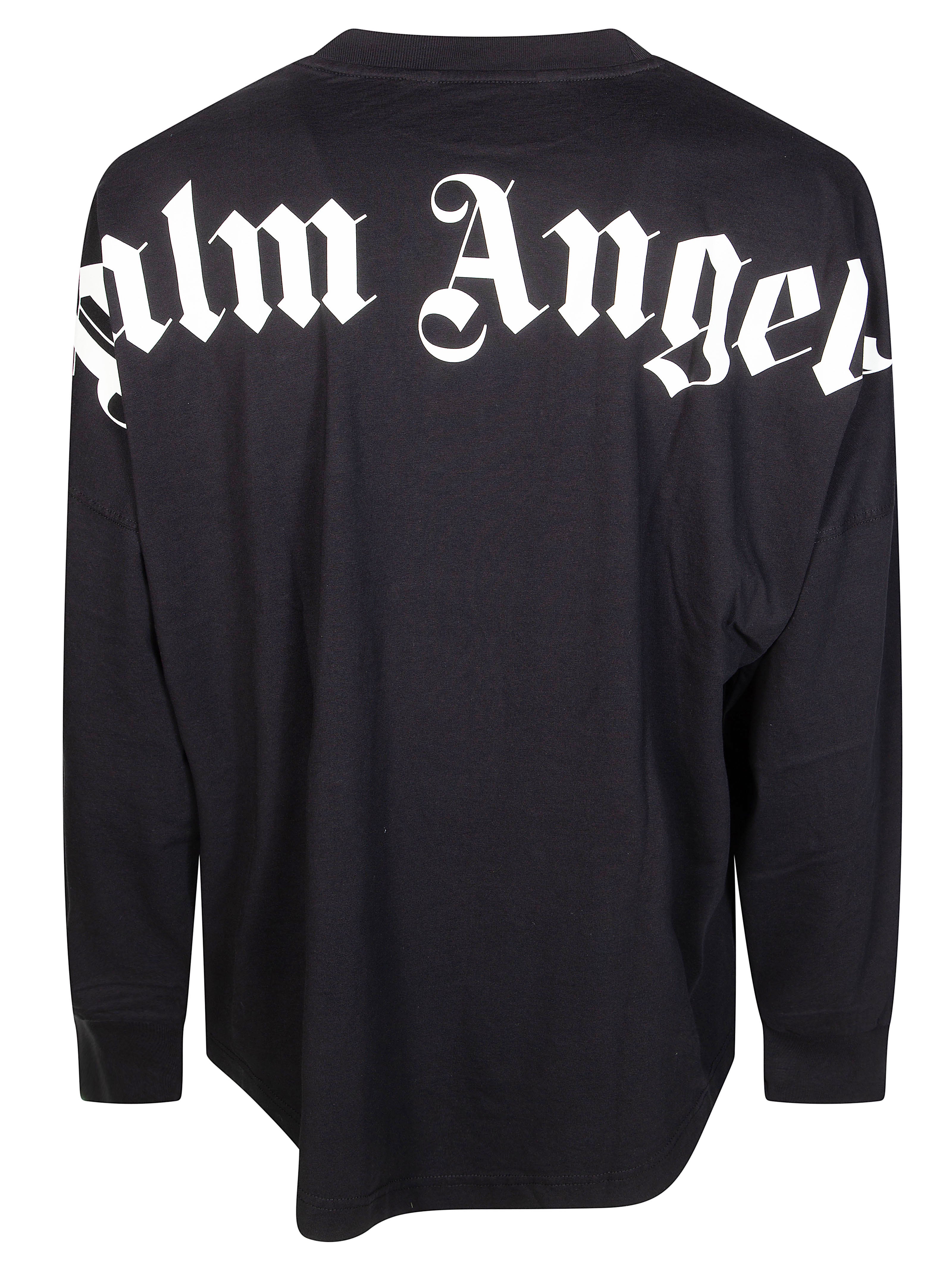 Palm Angels Classic Logo Long-Sleeved T-Shirt - Image 2