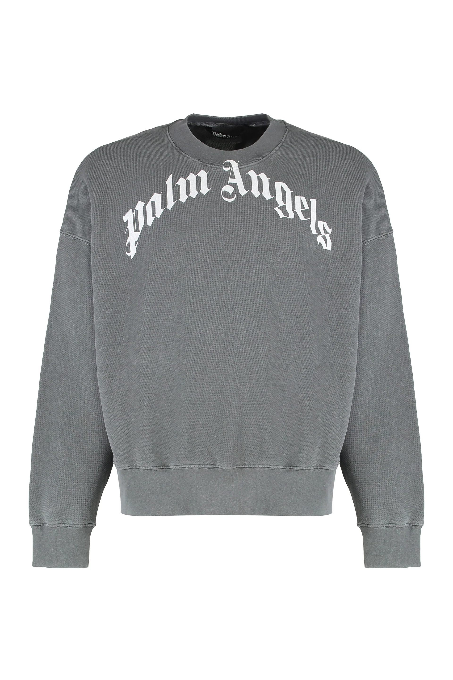 Palm Angels Curved Logo Sweatshirt