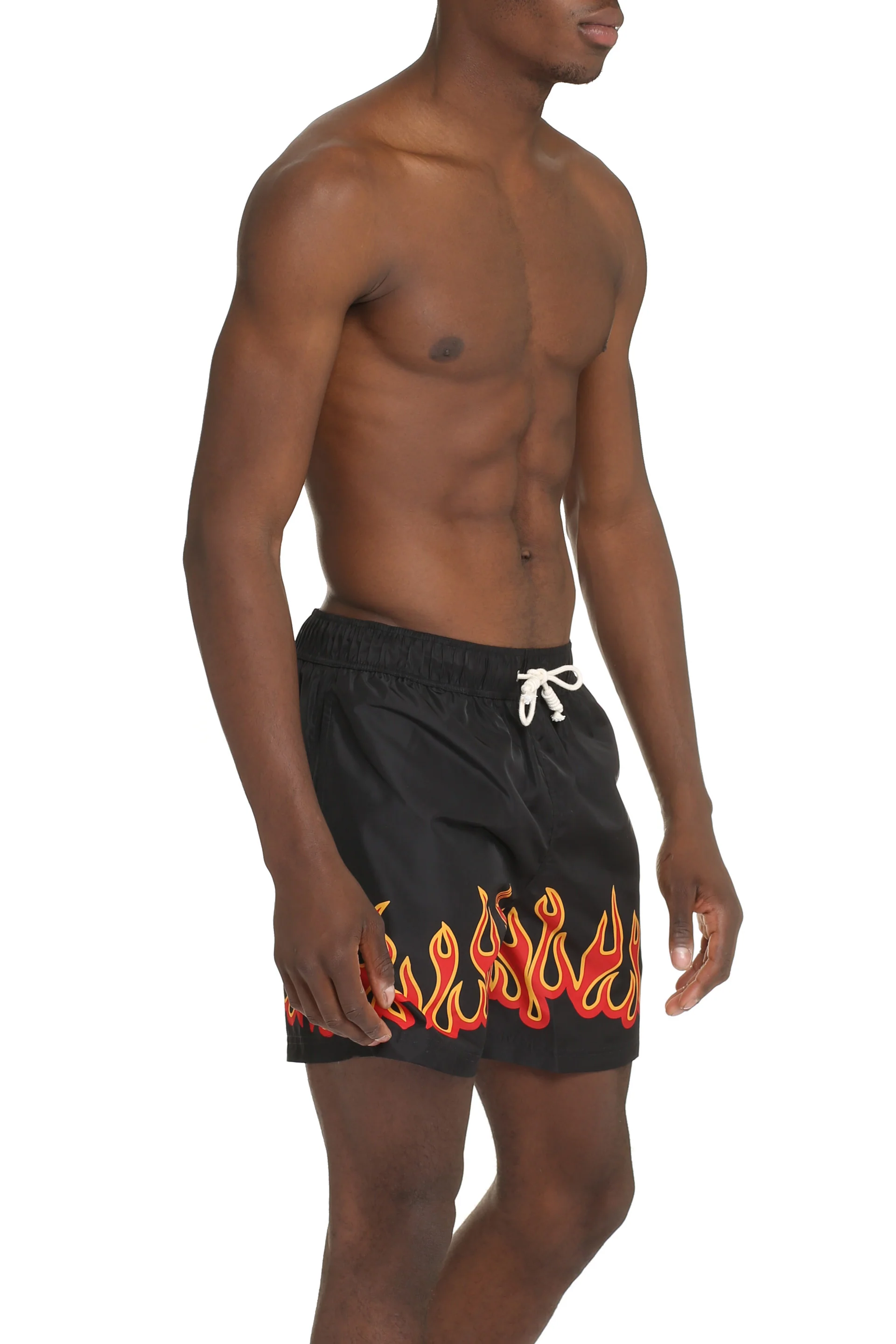 Palm Angels Flame-print Swim Shorts - Image 3