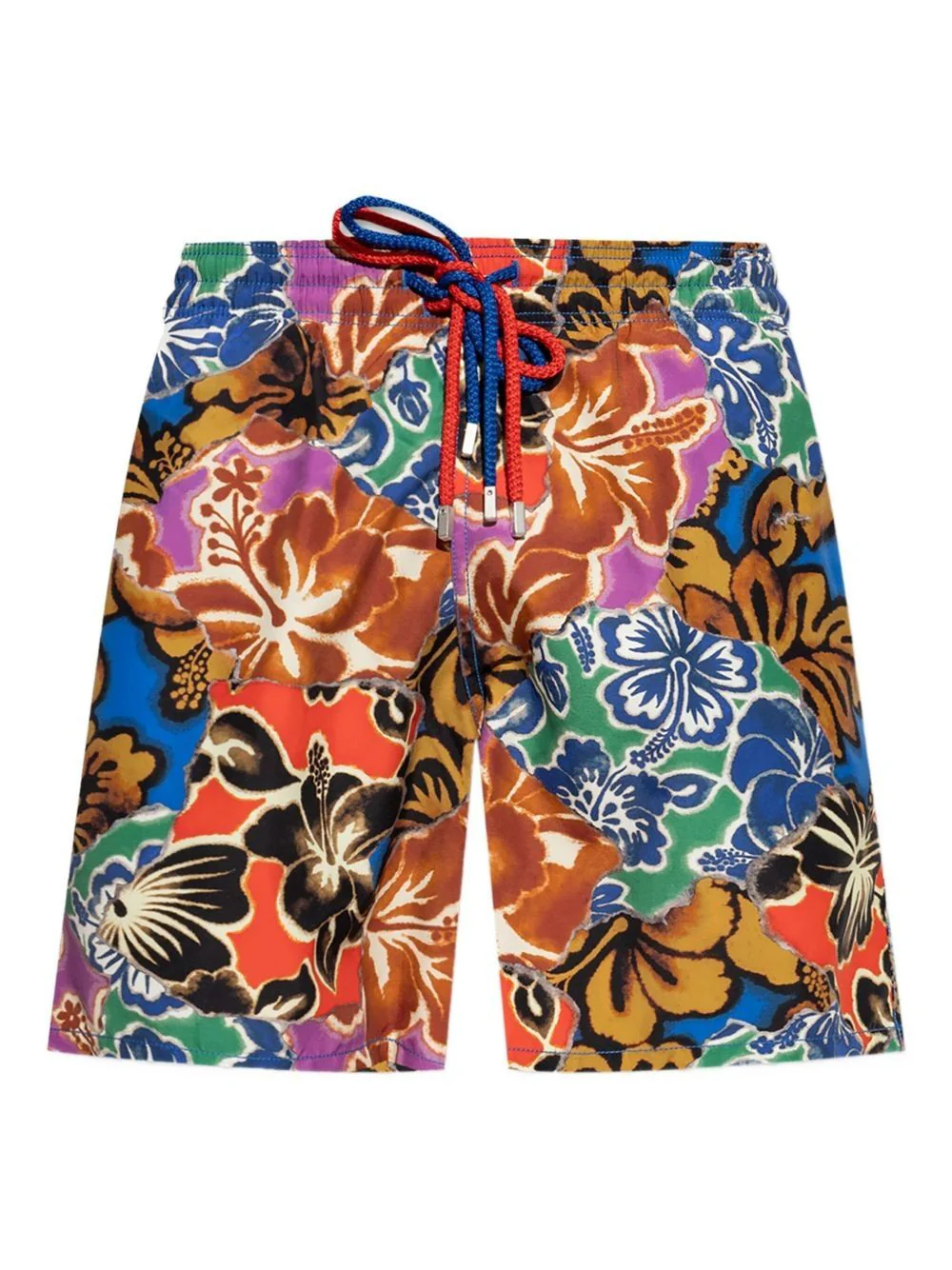 Palm Angels Hawaiian Paint Splash Board Shorts