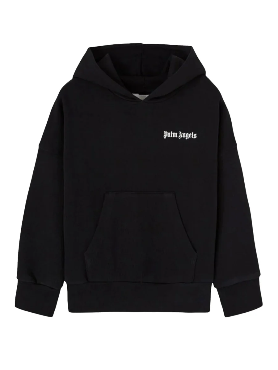 PALM ANGELS Kids Logo Hoodie