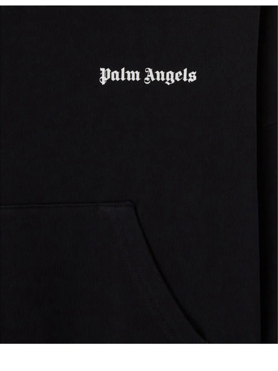 PALM ANGELS Kids Logo Hoodie - Image 3