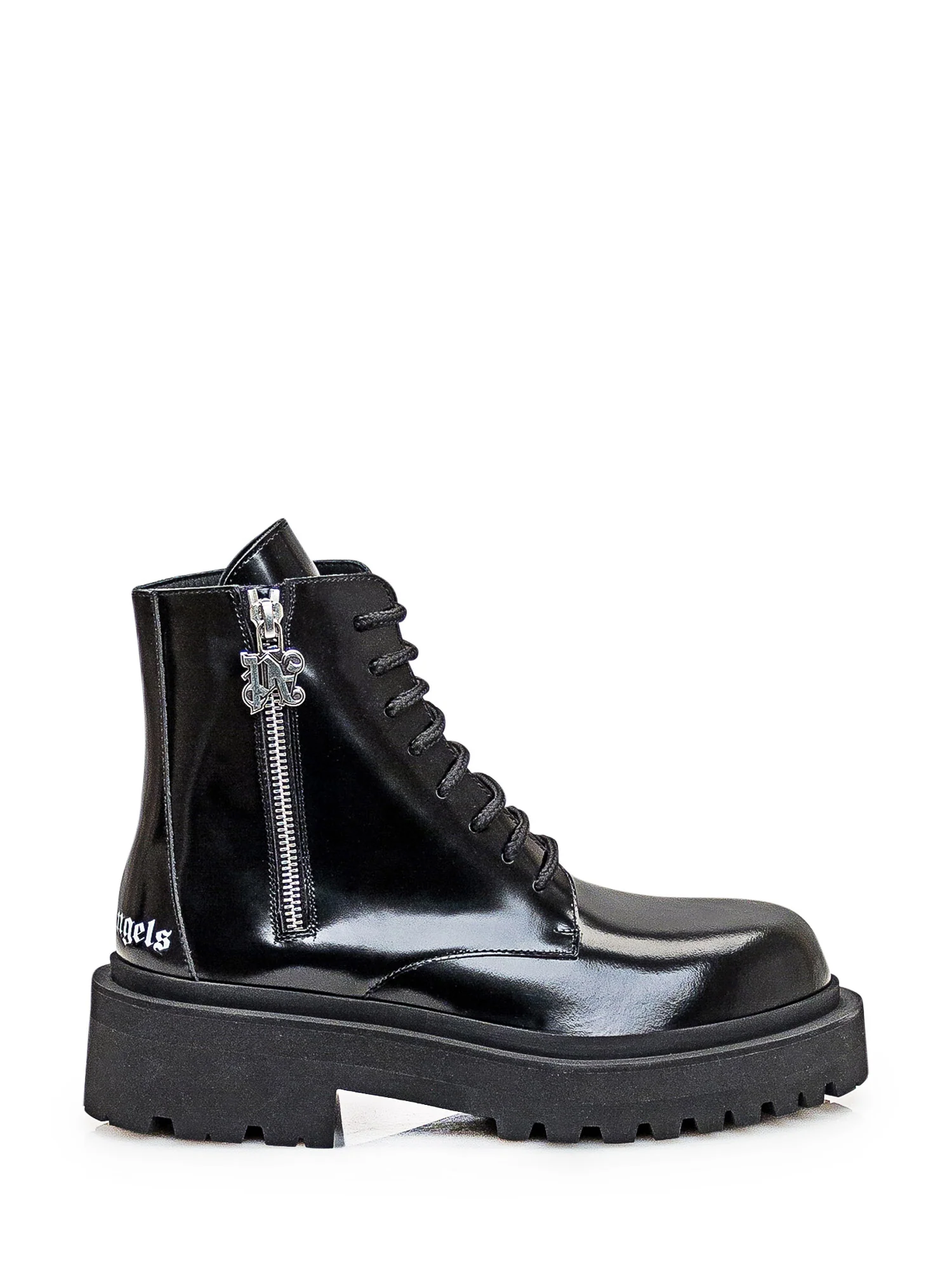 Palm Angels Leather Ankle Boots