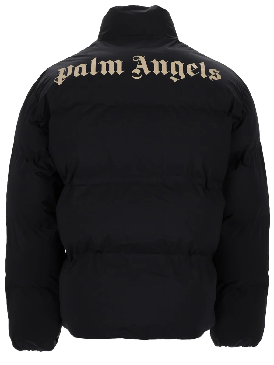 PALM ANGELS Logo-detail Stripe Puffer Jacket - Image 2